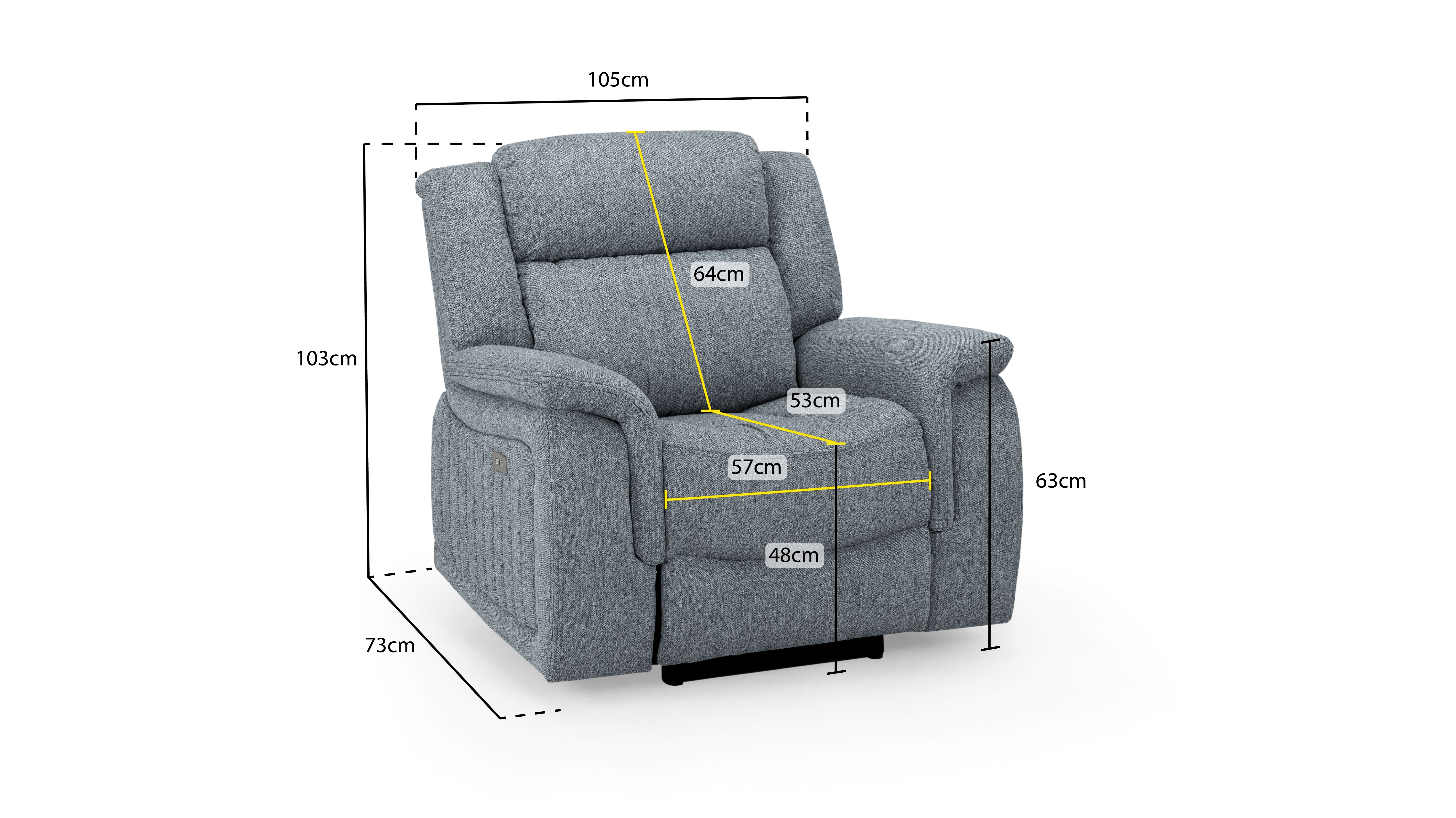 Linden Electric Recliner Armchair