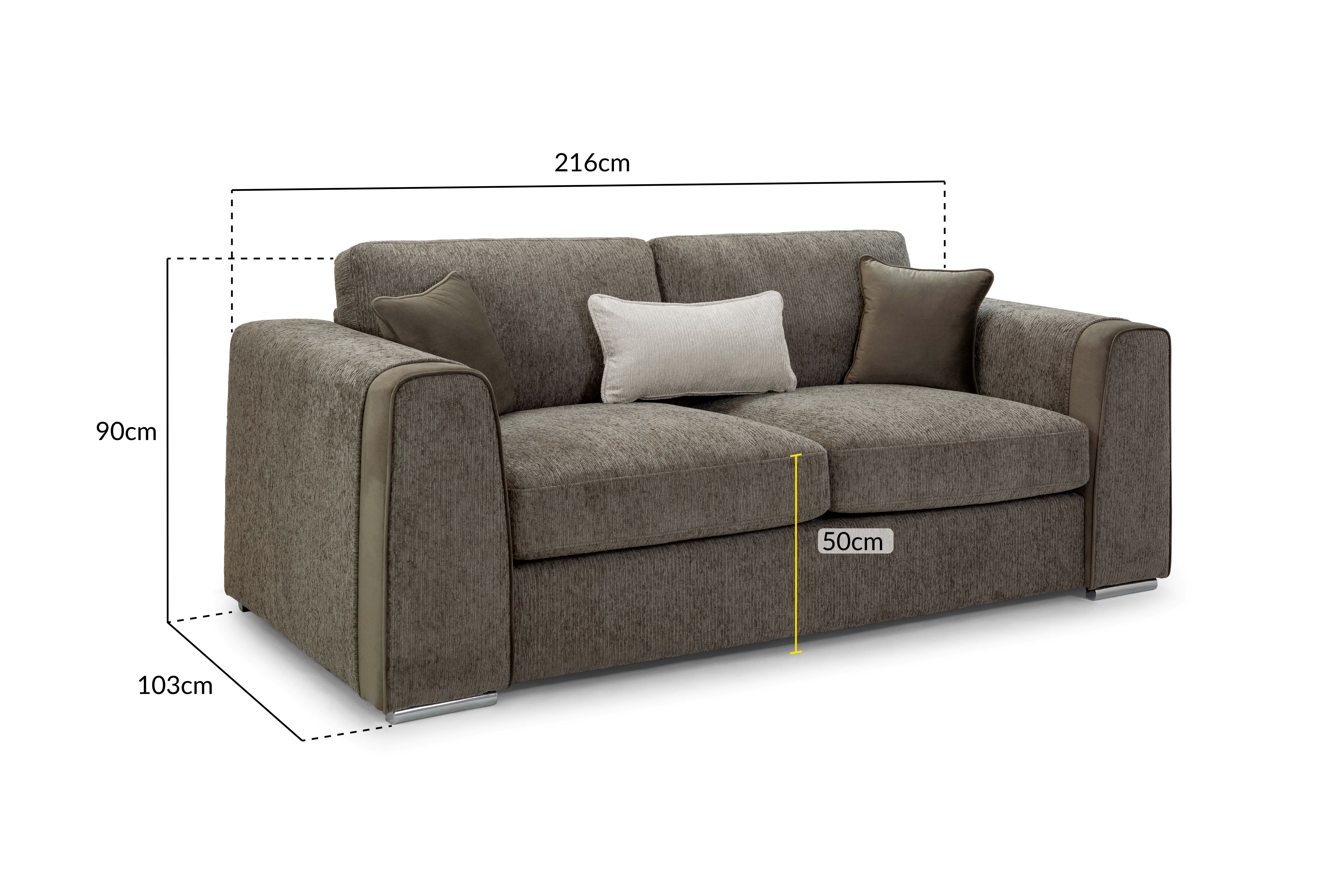 Naples 3 Seater Sofa