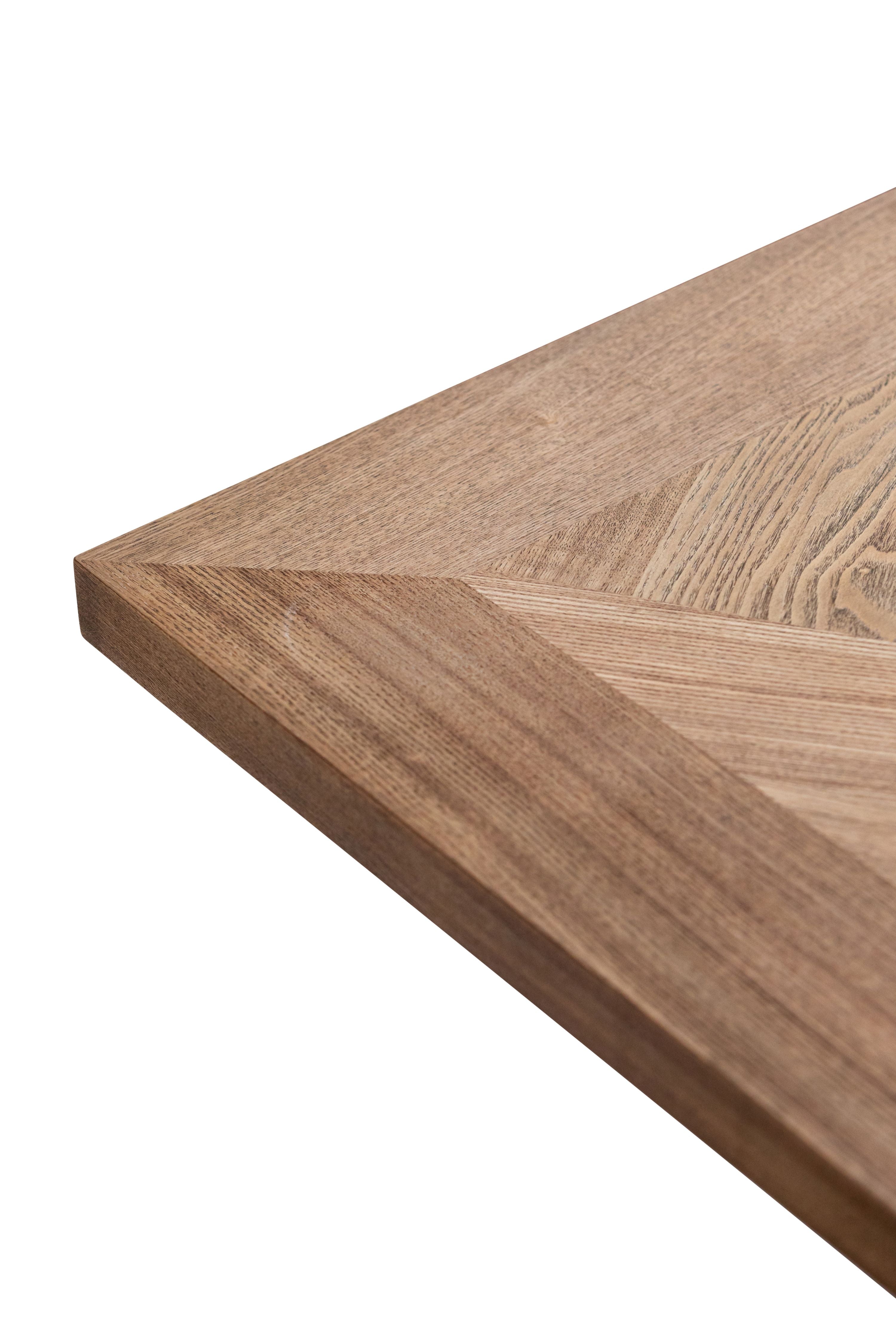 Harry Oak Veneer Dining Table W160cm