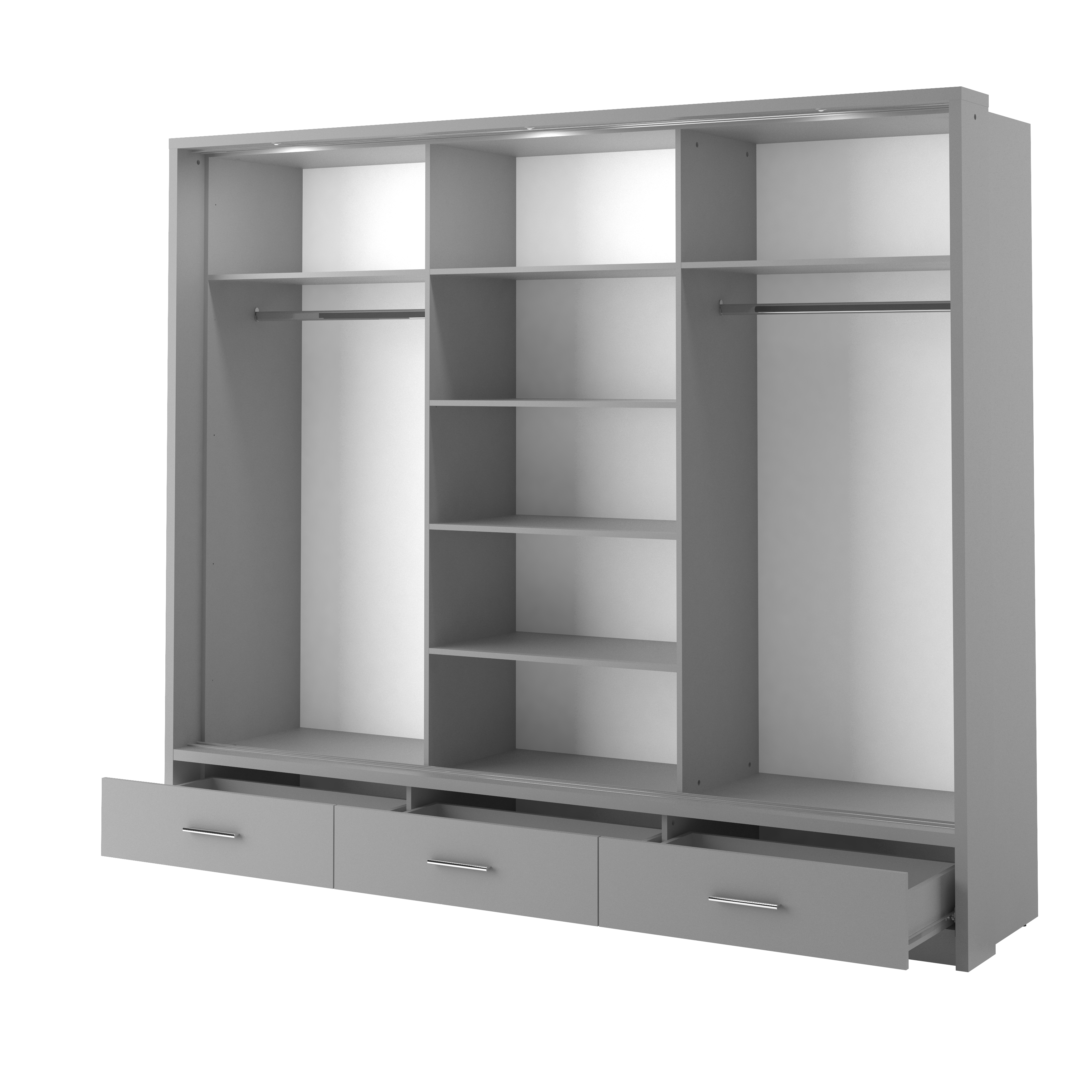 Alfa-1 Sliding Door Wardrobe W250cm