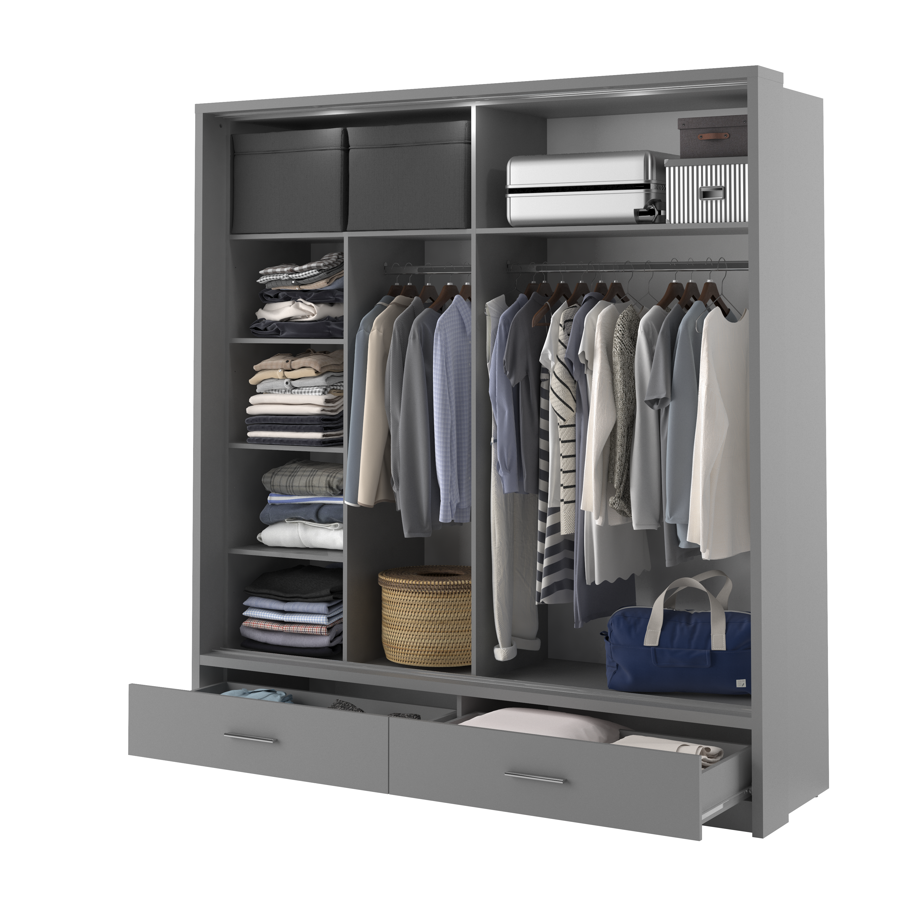 Alfa-5 Sliding Door Wardrobe W200cm