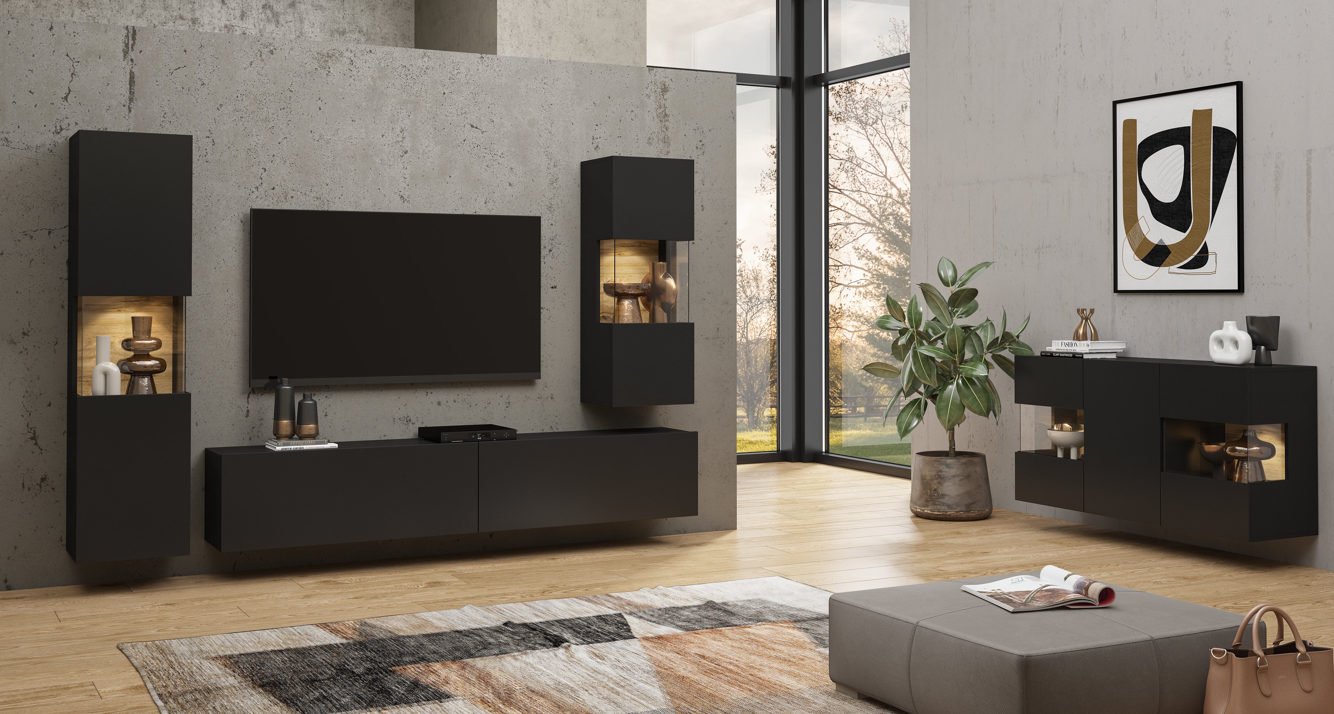 Norbi Wall Hanging Unit Long W36cm