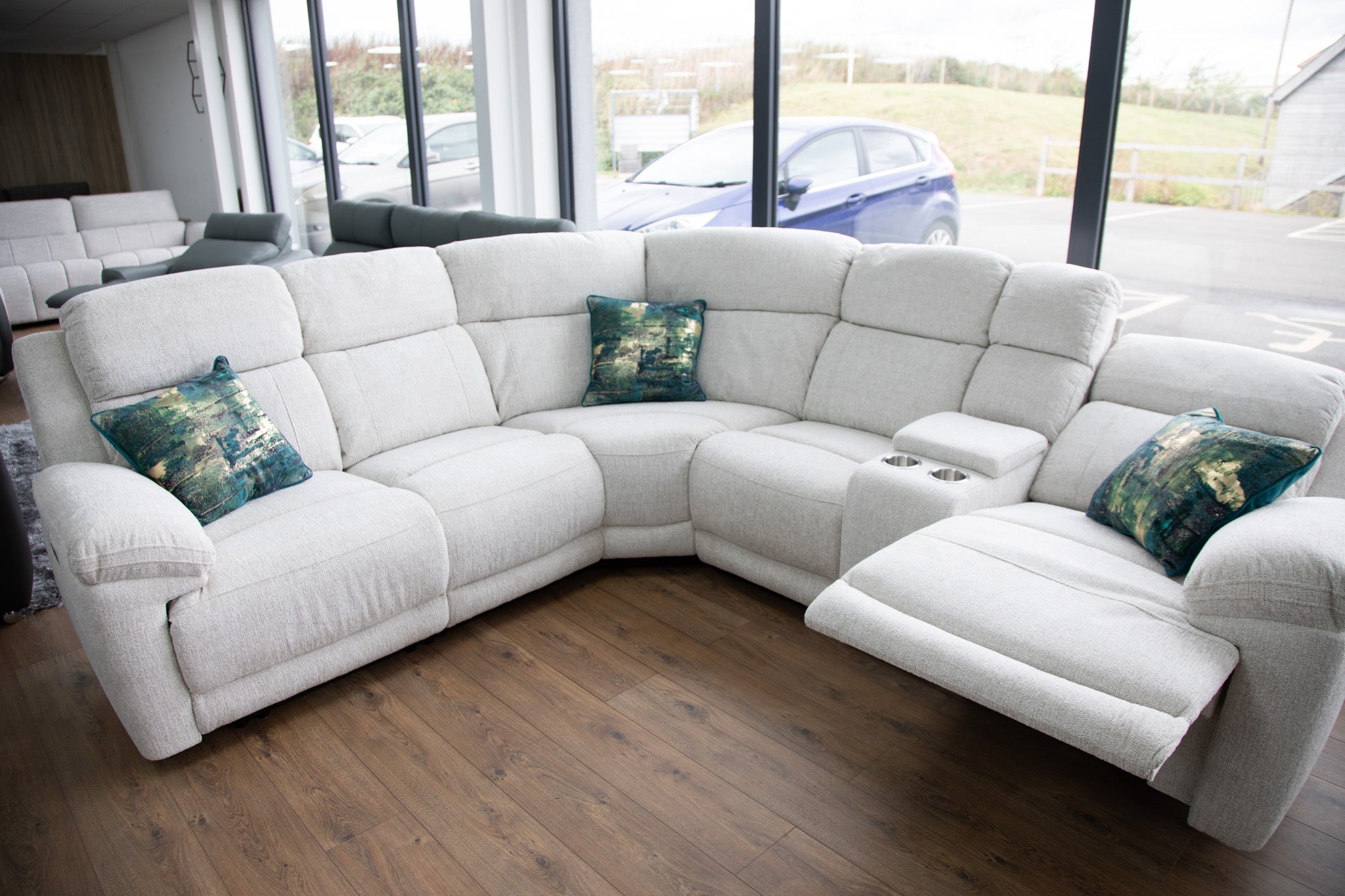 Arden Electric Recliner Corner Sofa