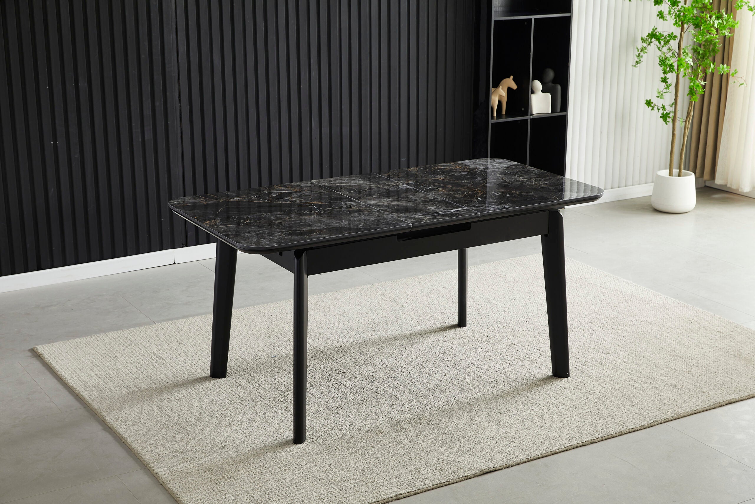 Axis Extendable Ceramic Dining Table