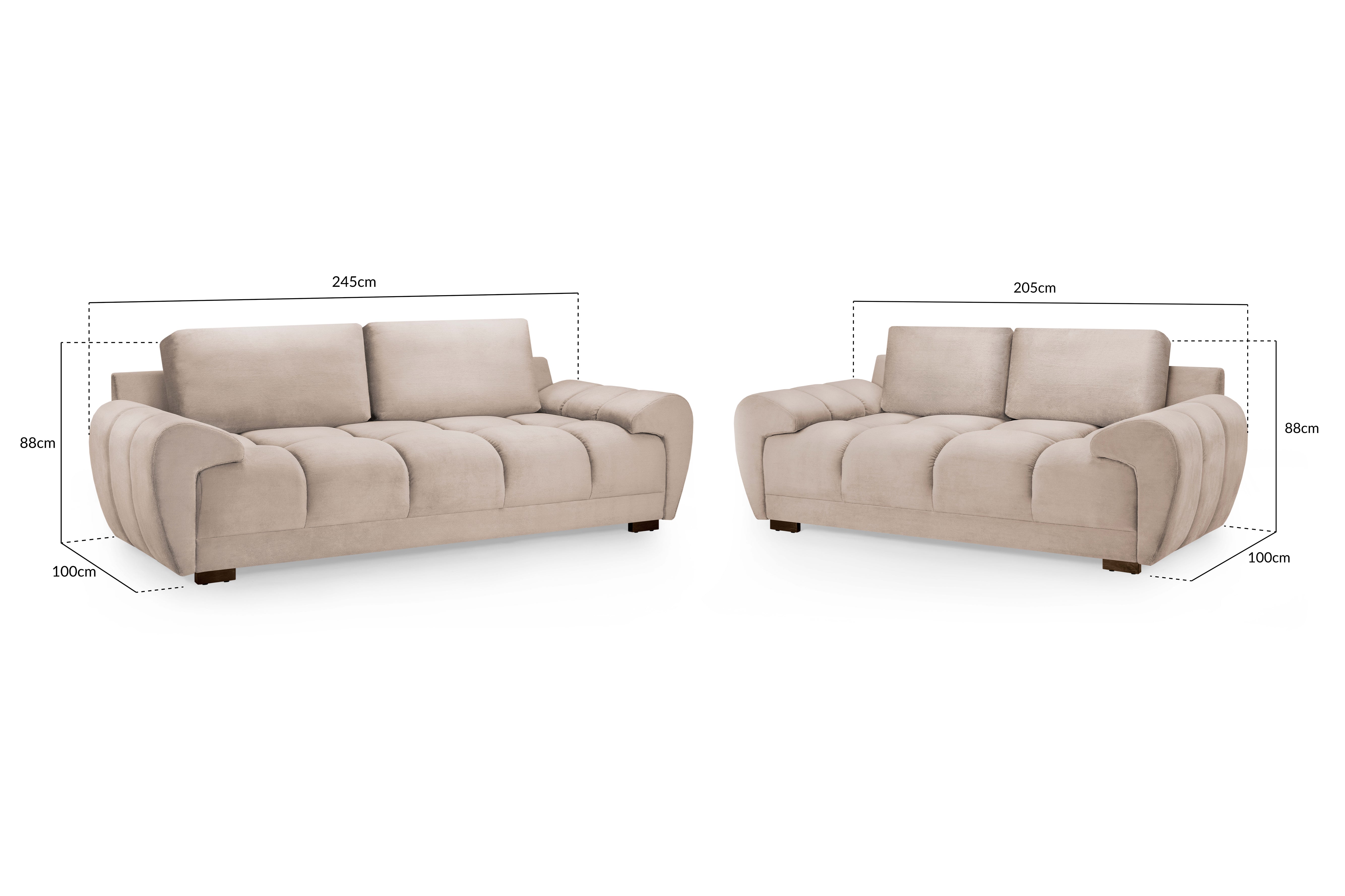 Senato 3+2 Set Sofa