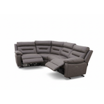 Bellagio Electric Recliner Corner Sofa – Grey