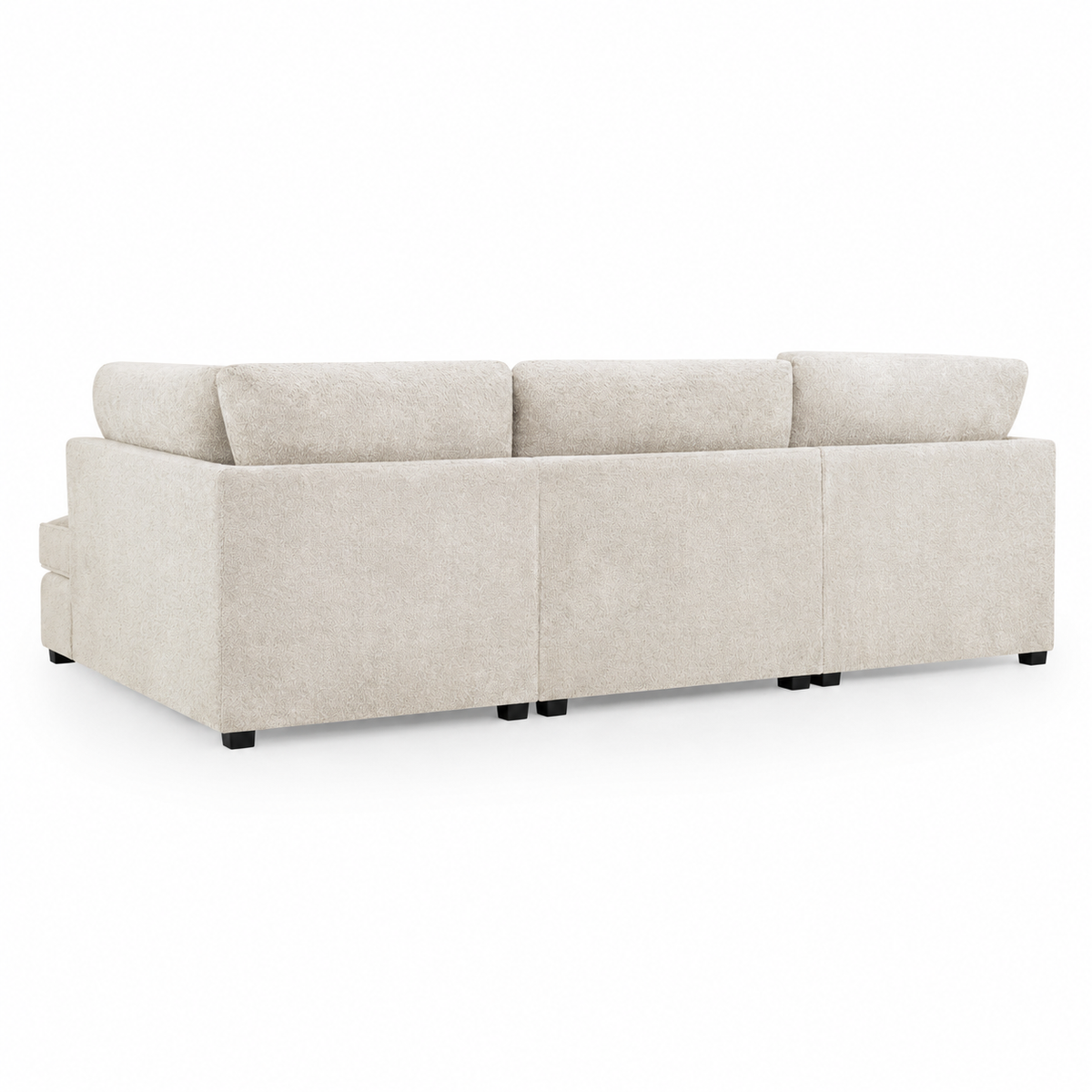 Broxbourne U Shape Corner Sofa | Boucle Fabric Sofa