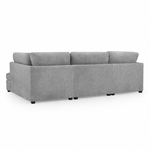 Broxbourne U Shape Corner Sofa | Boucle Fabric Sofa
