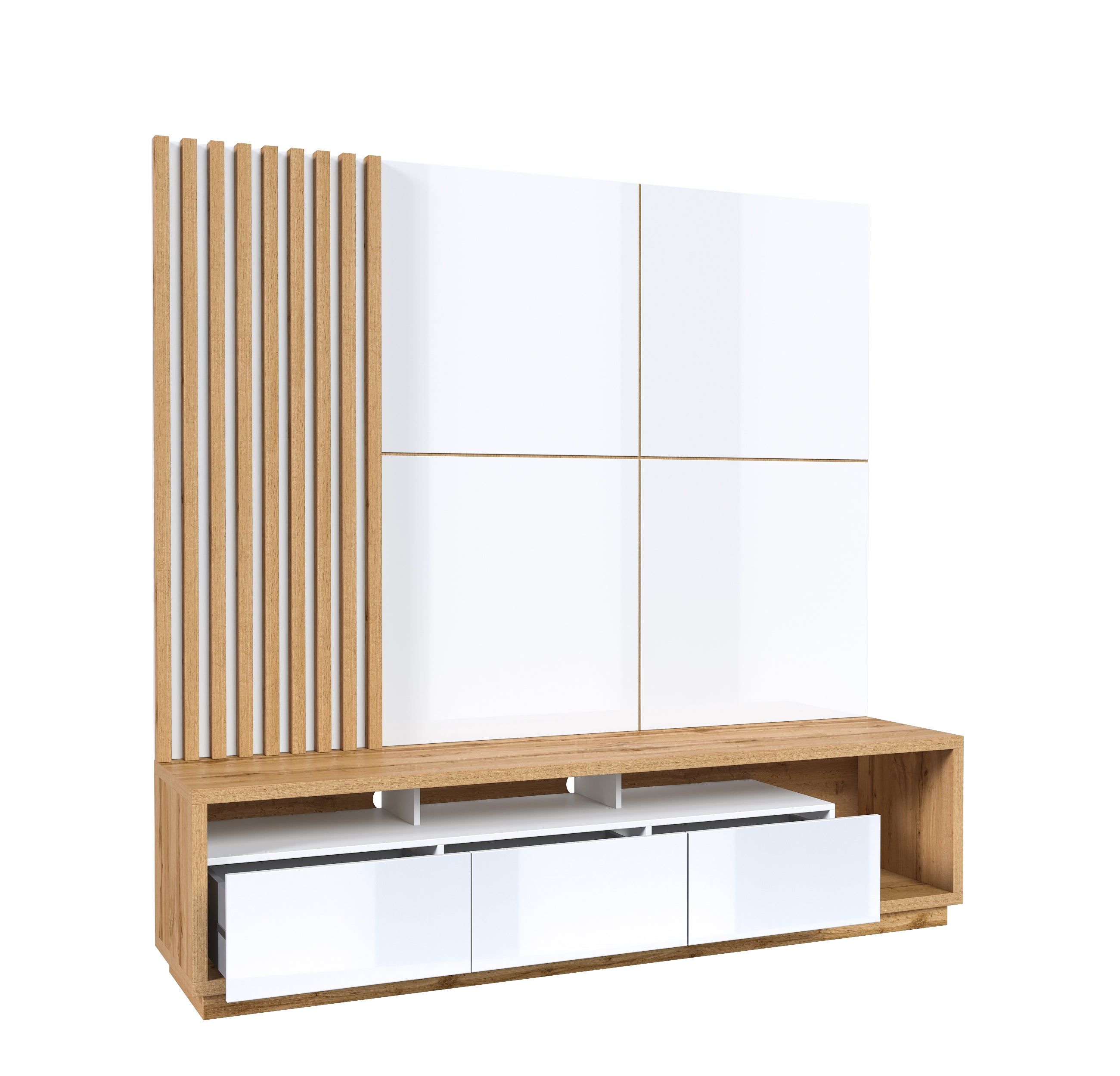 Casto Narrow Wall TV Unit W200cm