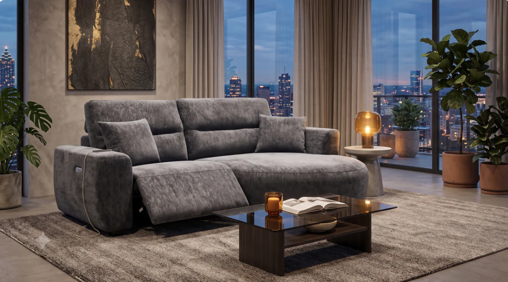 Camden Electric Recliner Sofa Corner