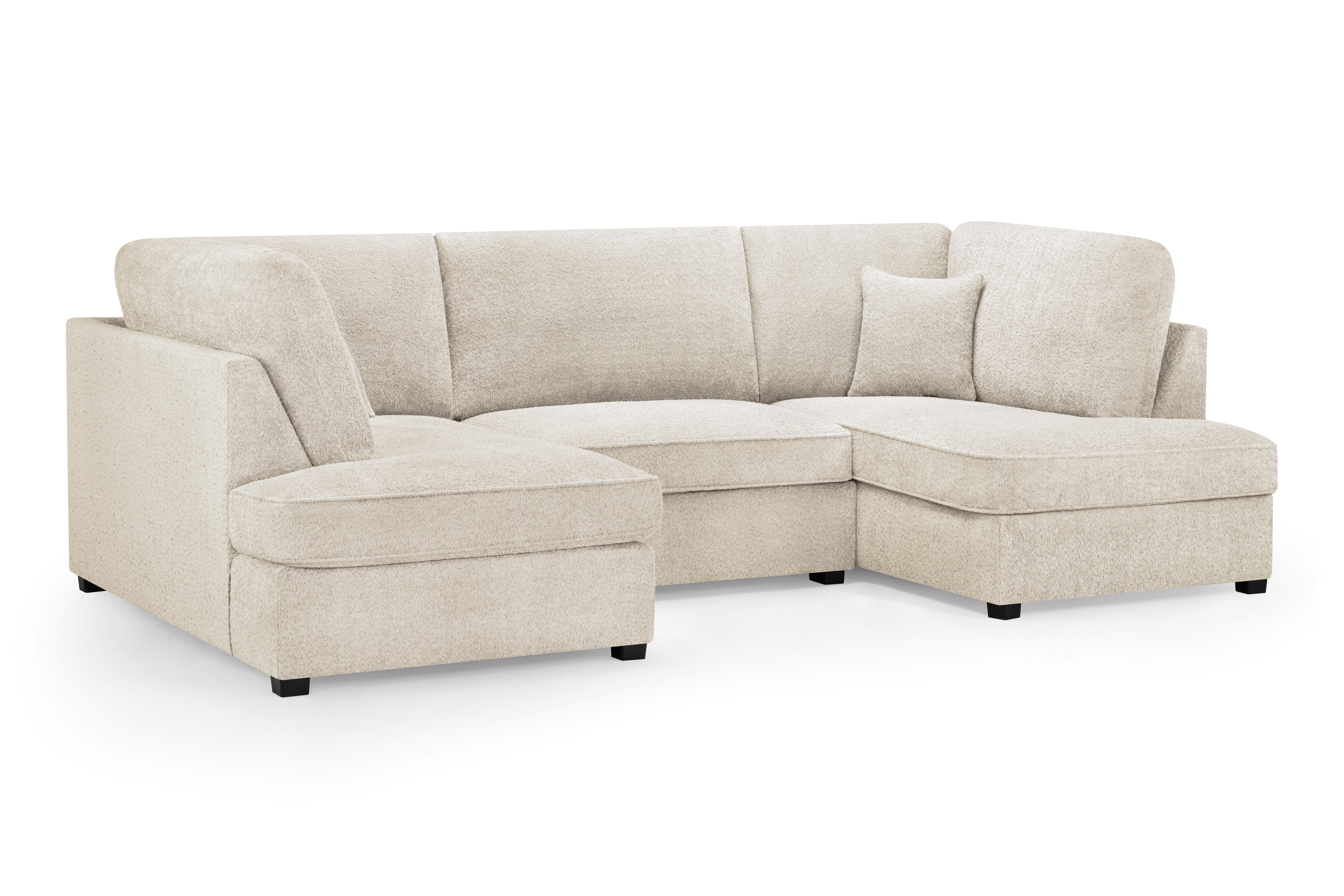 Broxbourne U Shape Corner Sofa Boucle