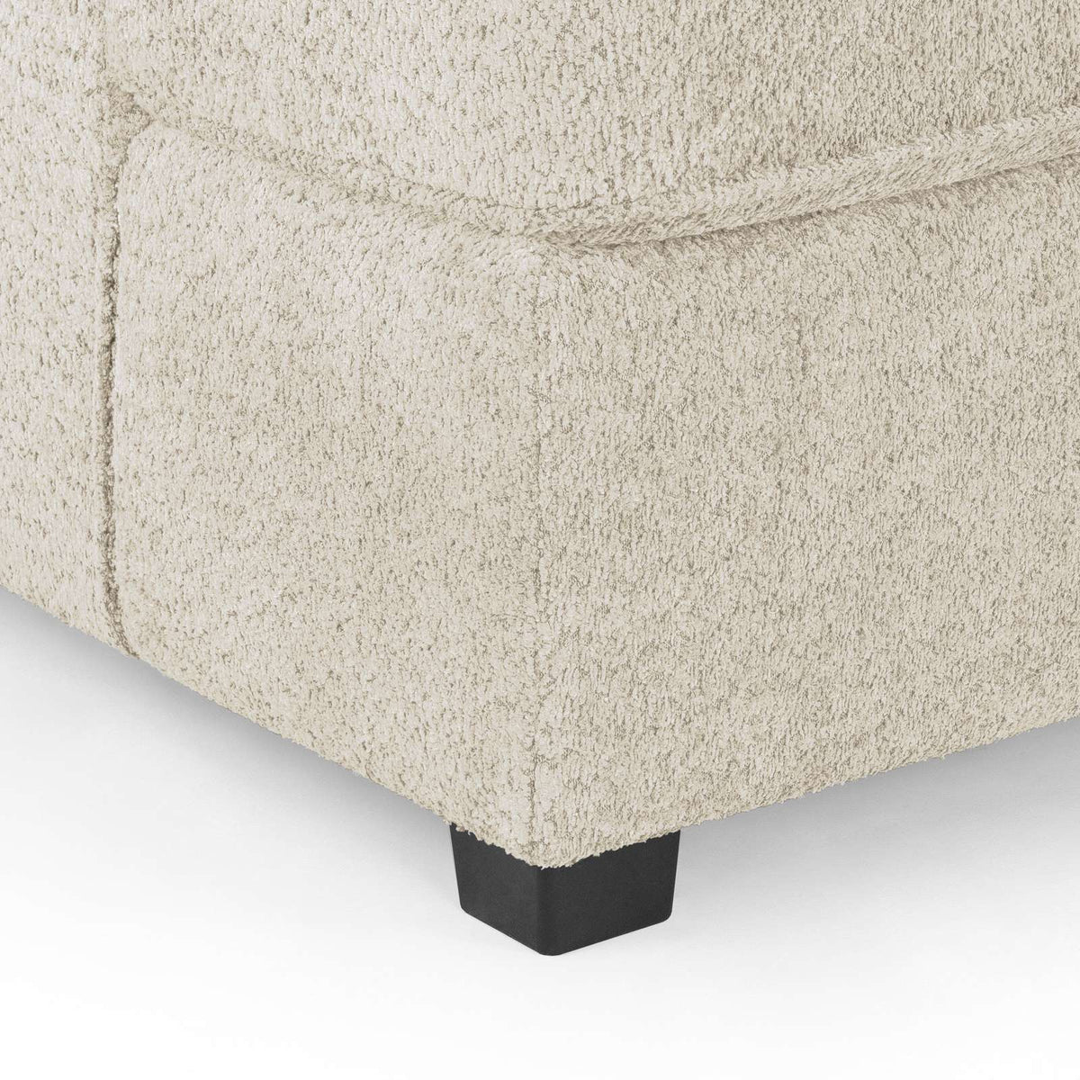 Broxbourne U Shape Corner Sofa | Boucle Fabric Sofa