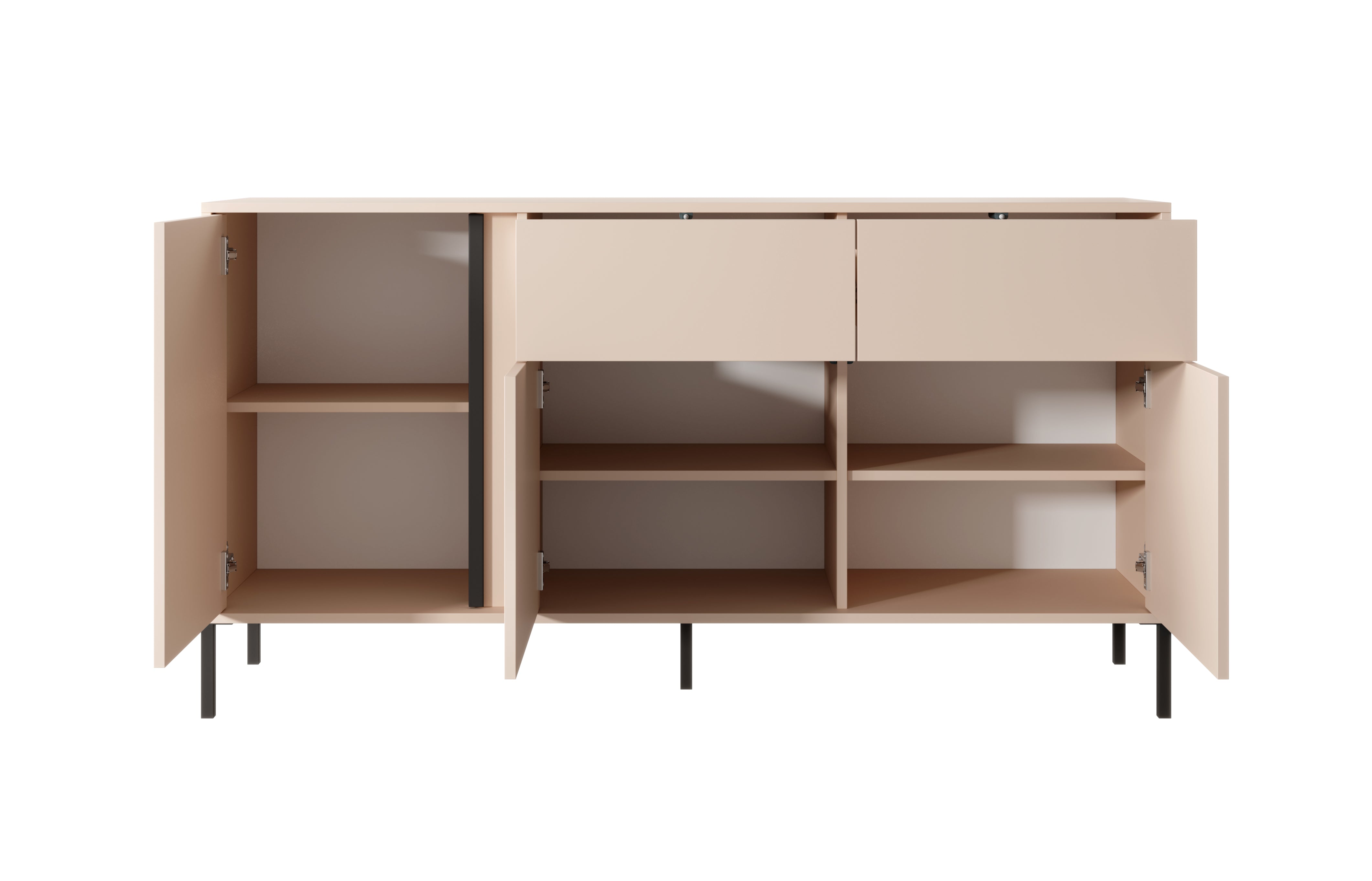 Mist 3 Door 2 Drawer Sideboard W153cm