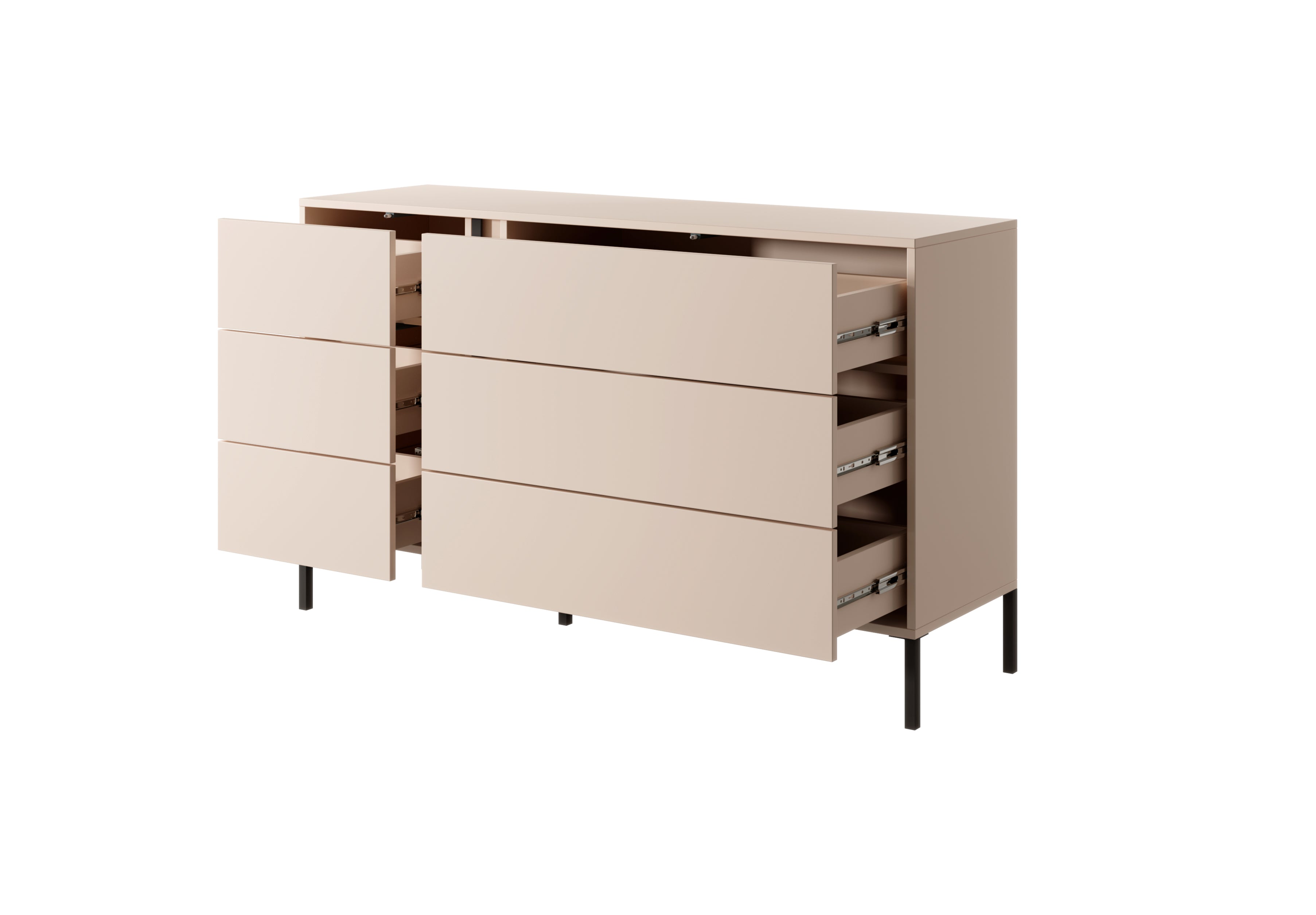 Mist Chest of Drawers W137cm