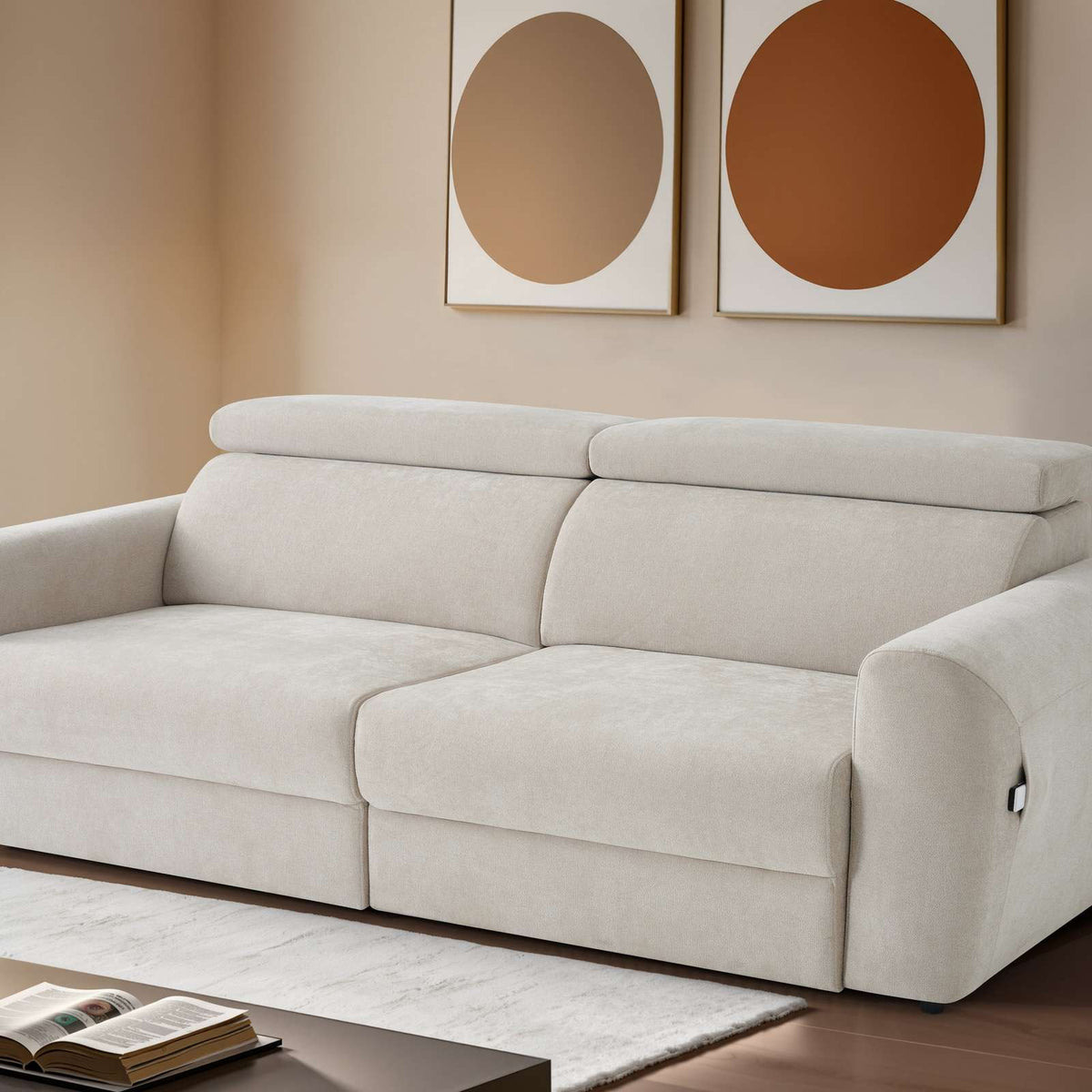 Atlanta Electric Sofabed 3 Seater