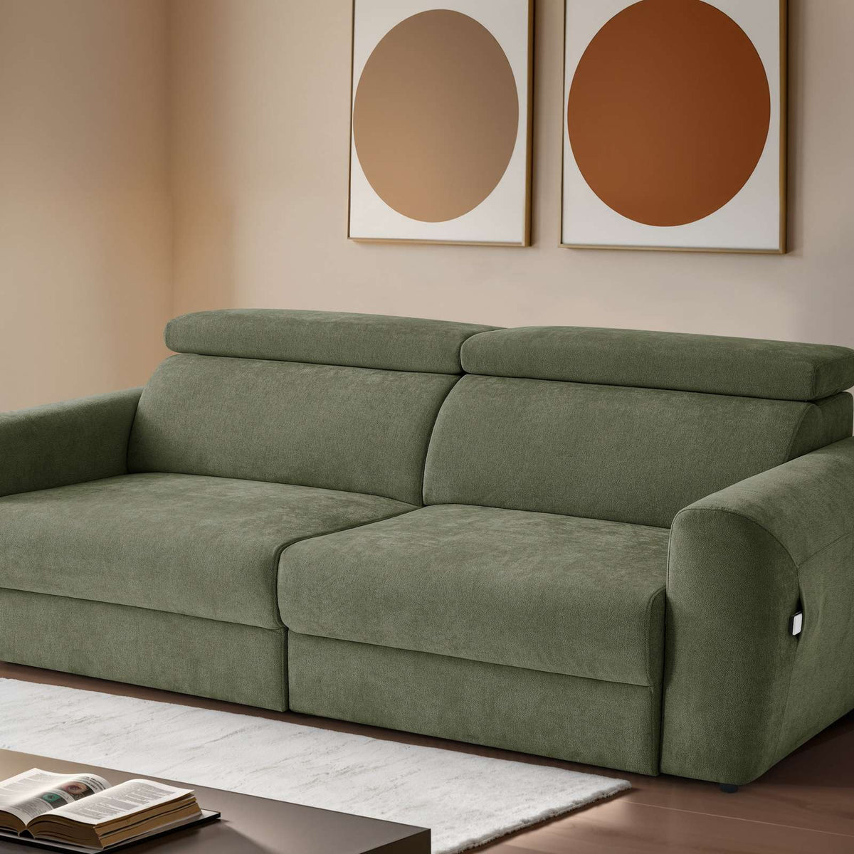 Atlanta Electric Sofabed 3 Seater