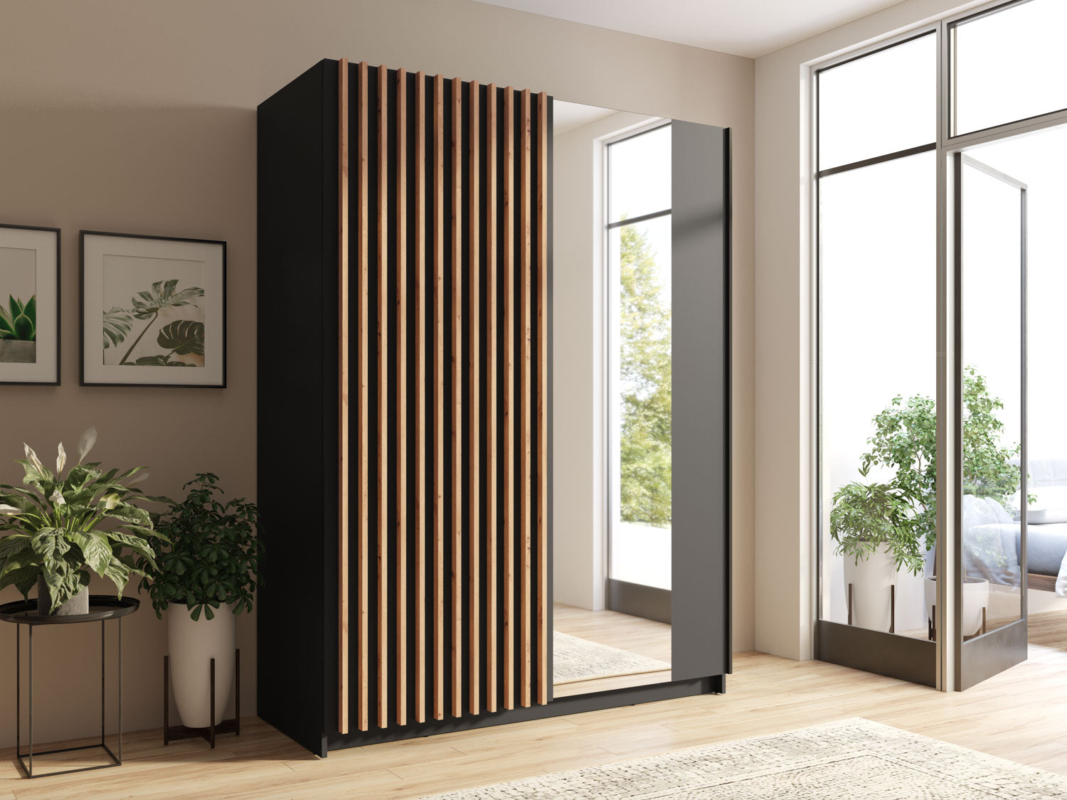 Dana Sliding Wardrobe [150 cm or 200 cm]