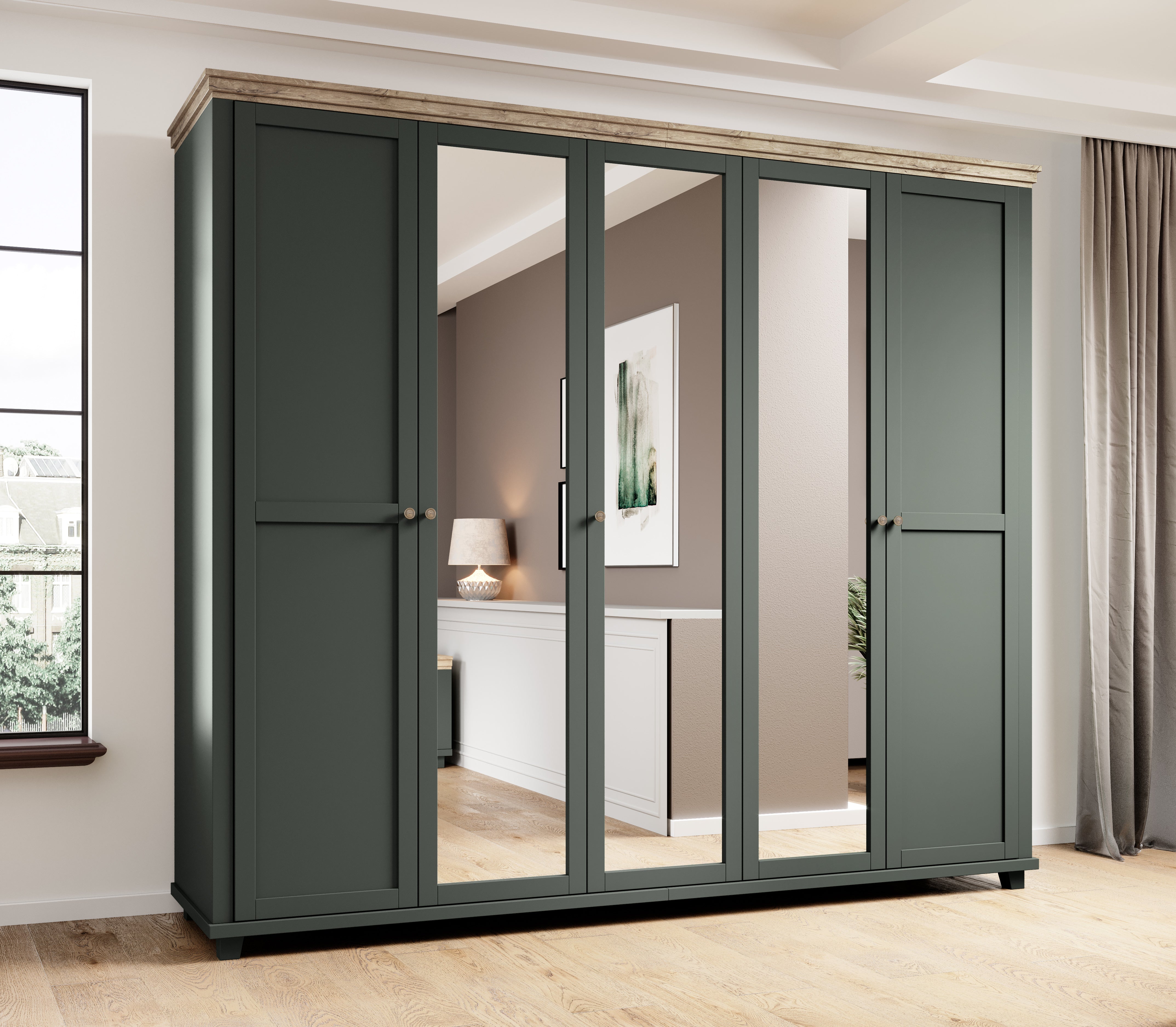 Eve 5 Door Wardrobe W246cm
