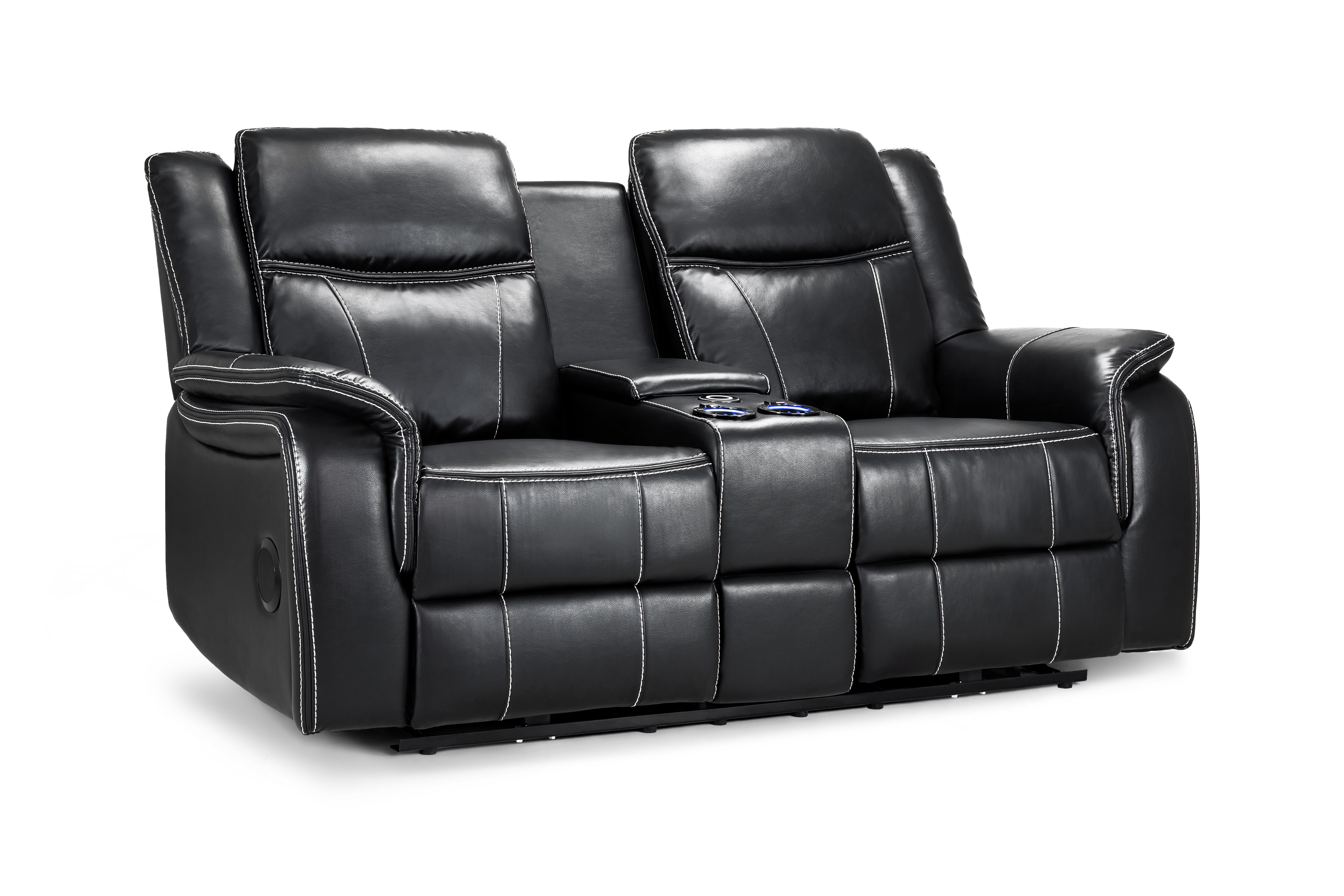Cosmo Electric Recliner 2 Seater Sofa [Leather or Fabric]