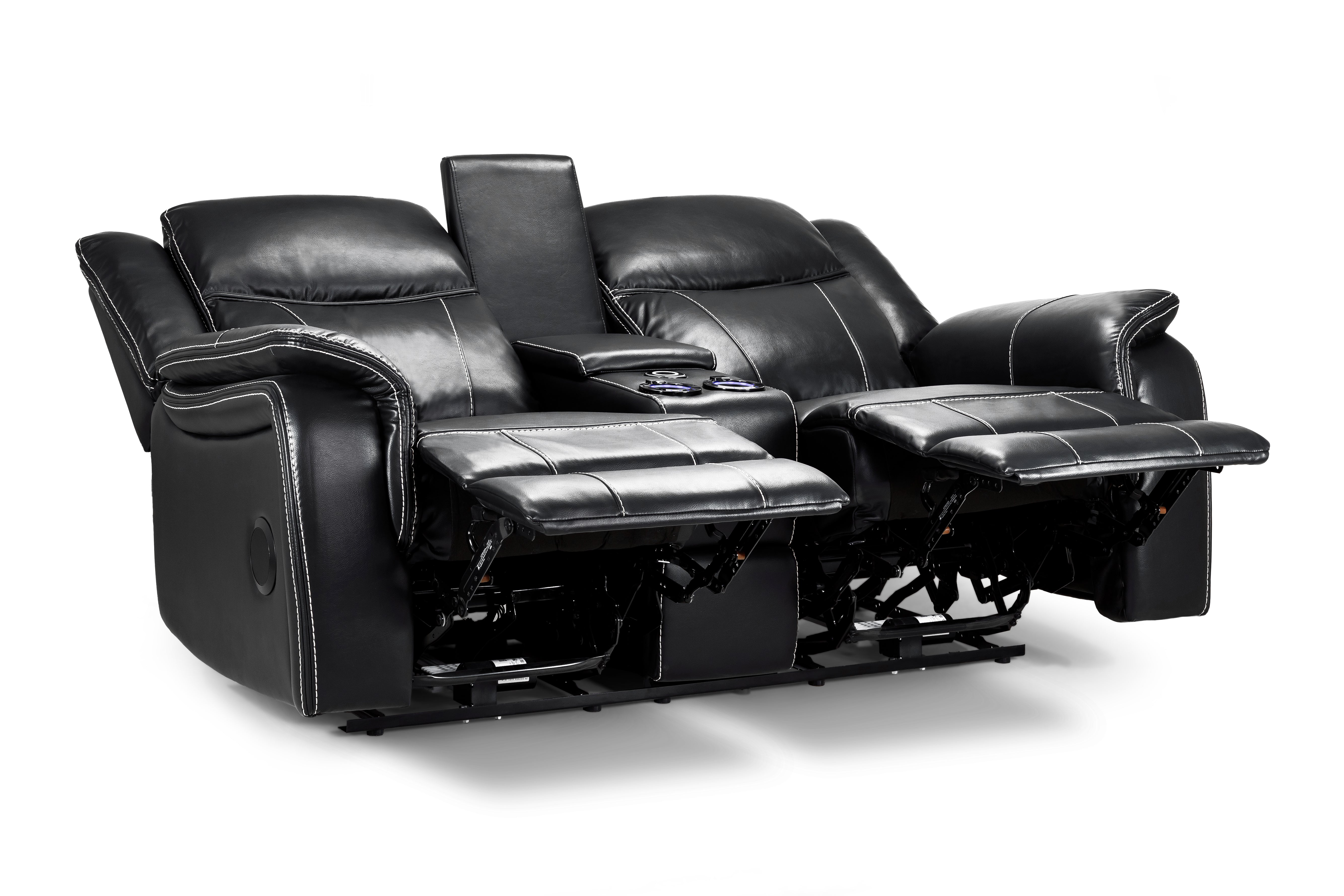 Cosmo Electric Recliner 2 Seater Sofa [Leather or Fabric]