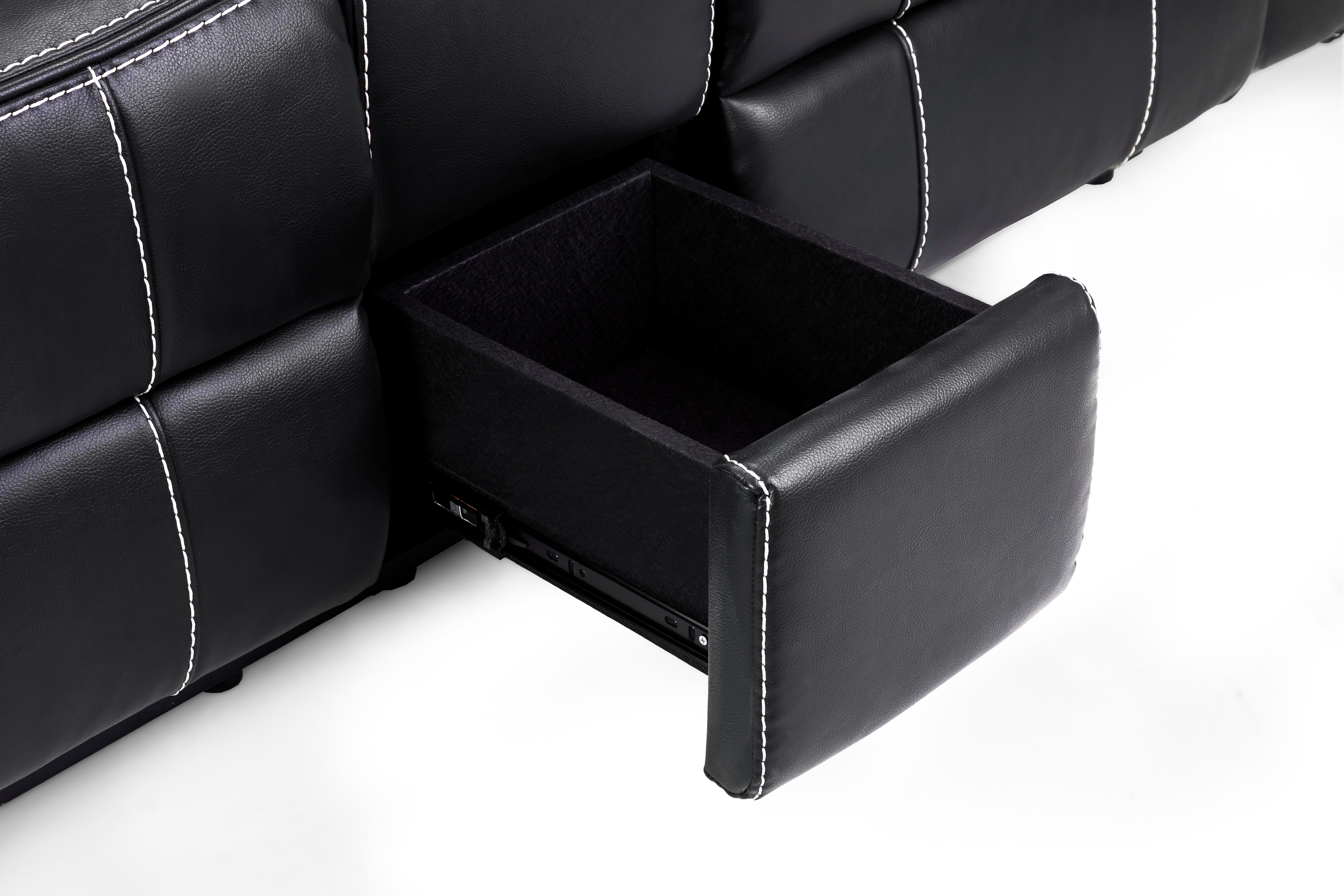 Cosmo Electric Recliner 2 Seater Sofa [Leather or Fabric]