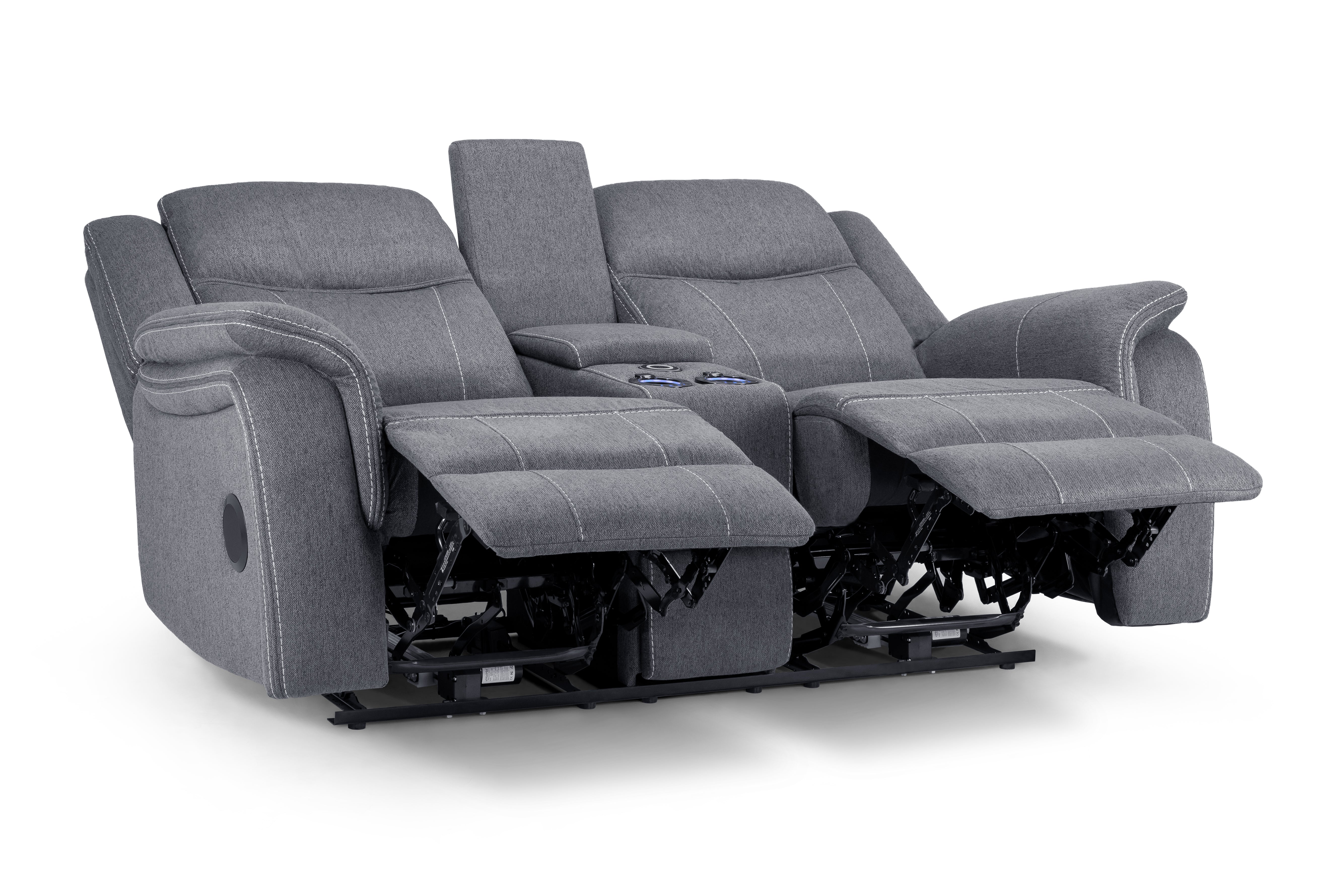 Cosmo Electric Recliner 2 Seater Sofa [Leather or Fabric]