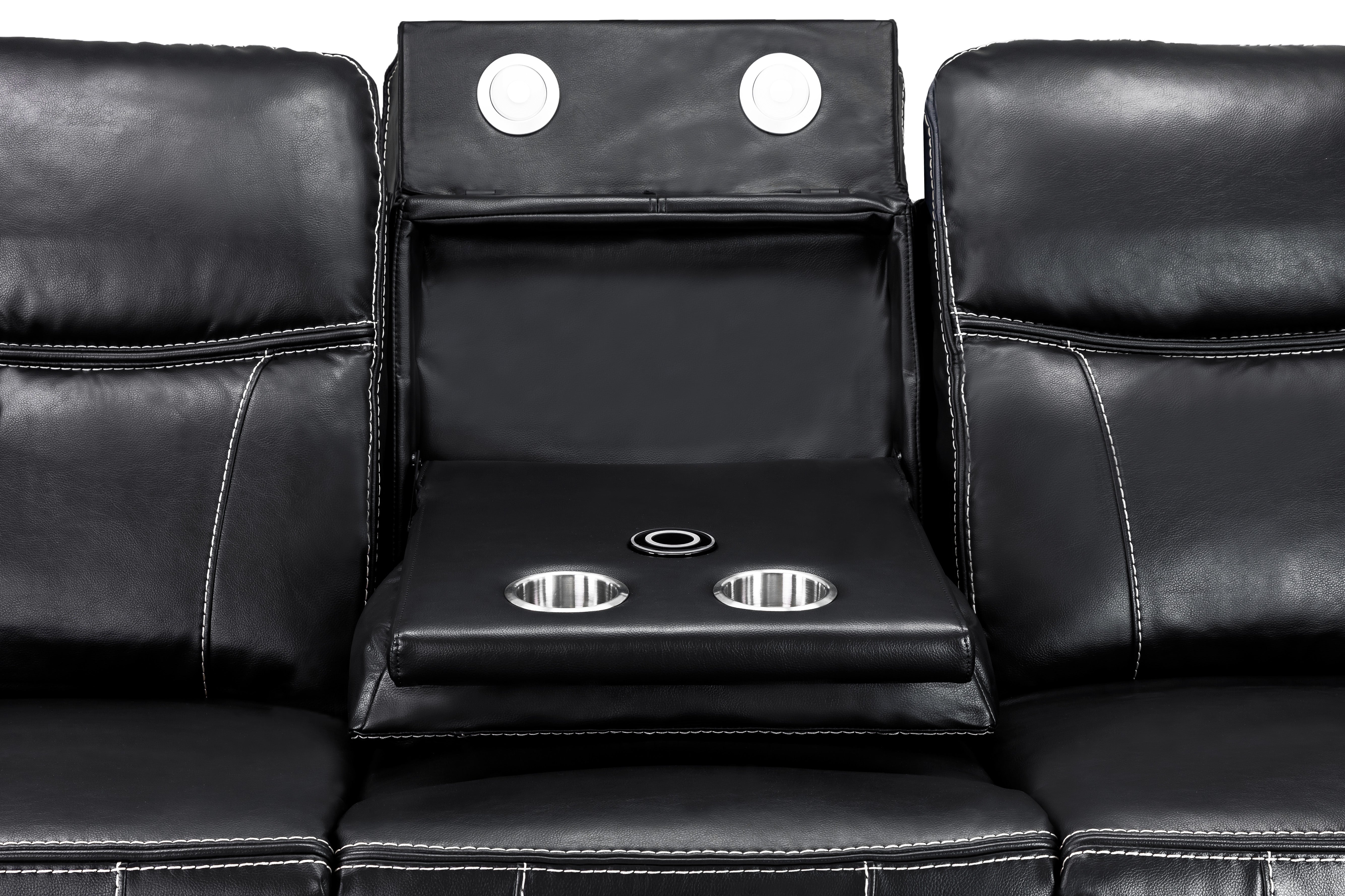 Cosmo Electric Recliner 3 Seater Sofa [Leather or Fabric]