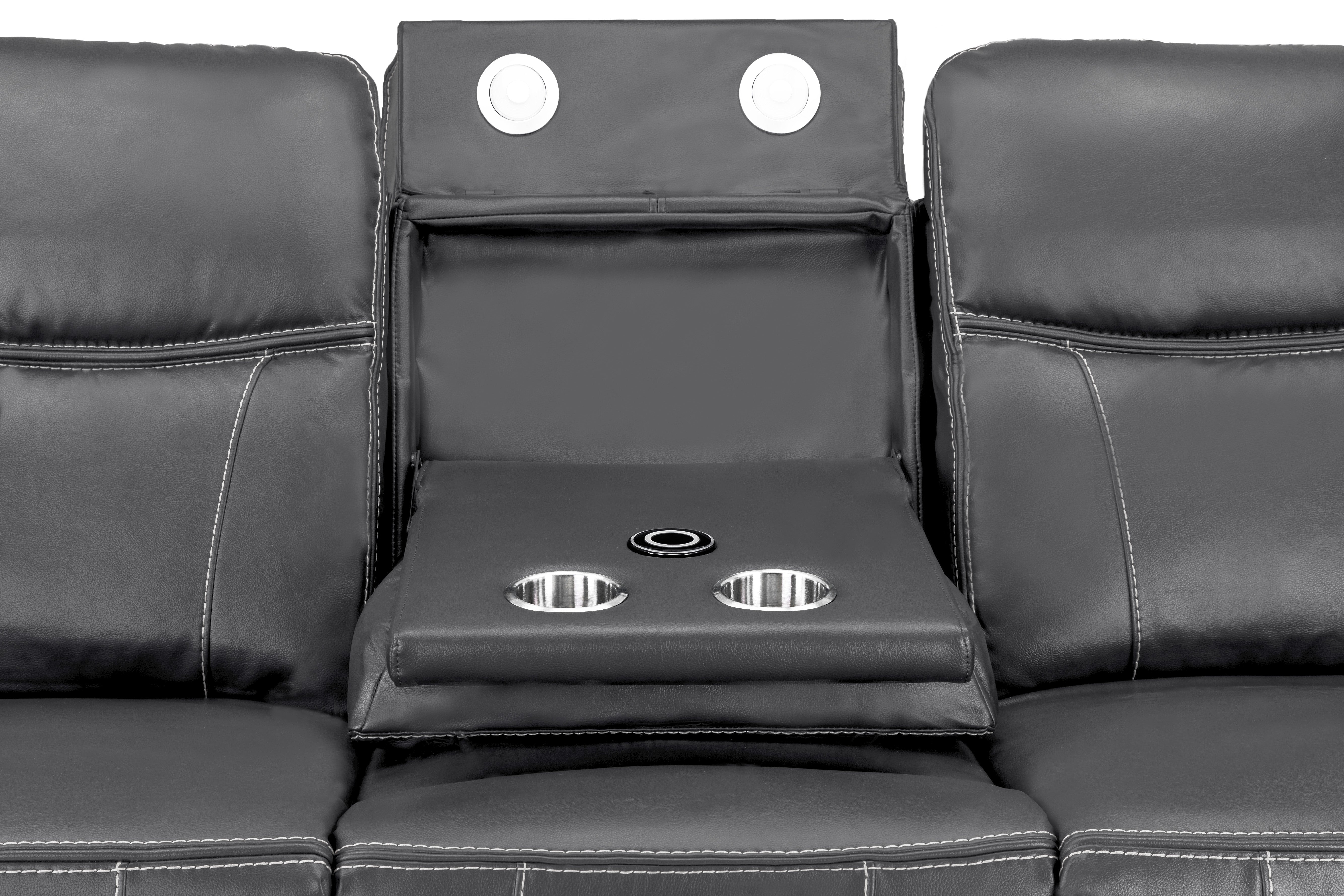 Cosmo Electric Recliner 3 Seater Sofa [Leather or Fabric]