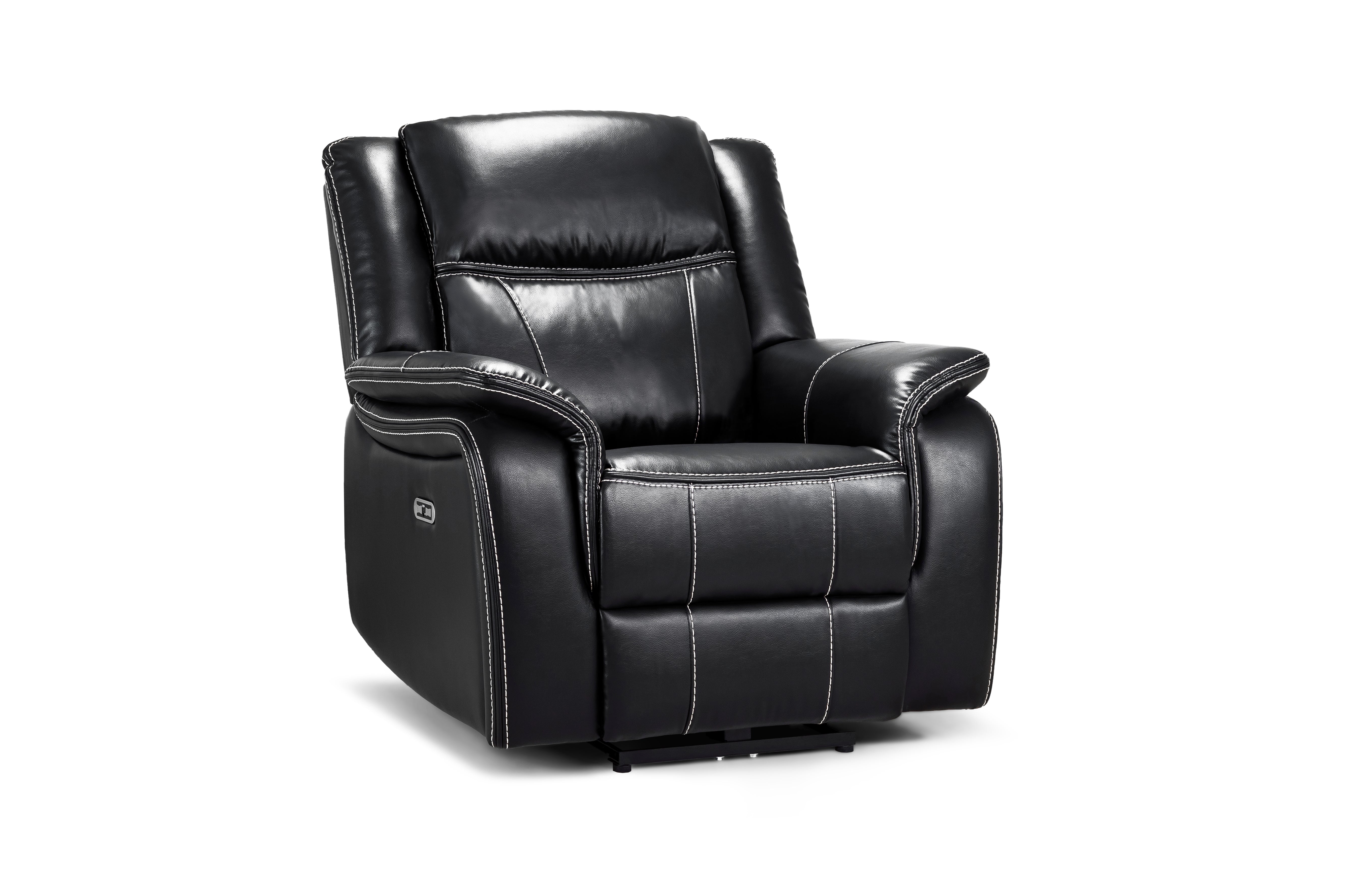Cosmo Electric Recliner Armchair [Leather or Fabric]