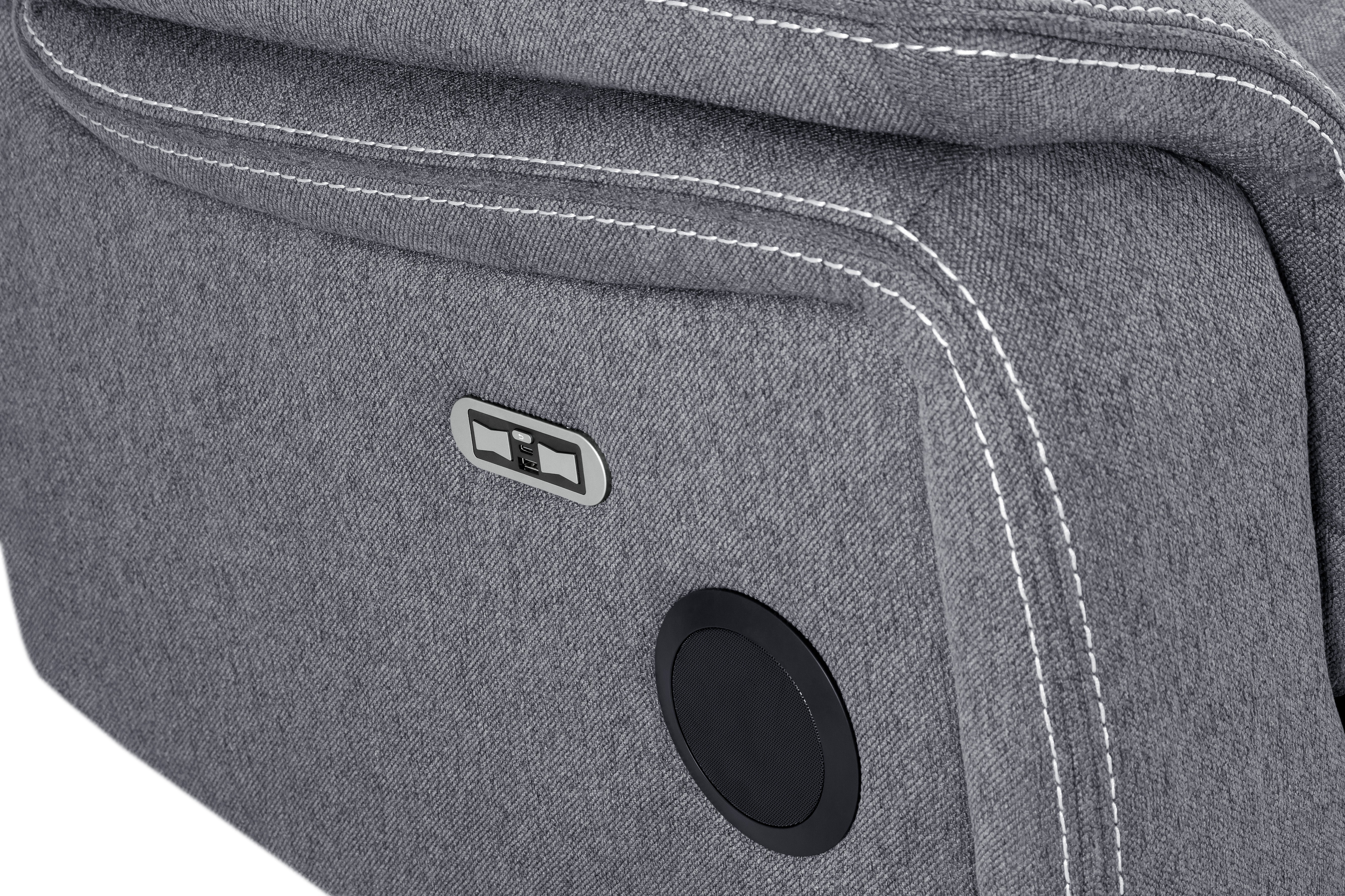 Cosmo Electric Recliner Armchair [Leather or Fabric]