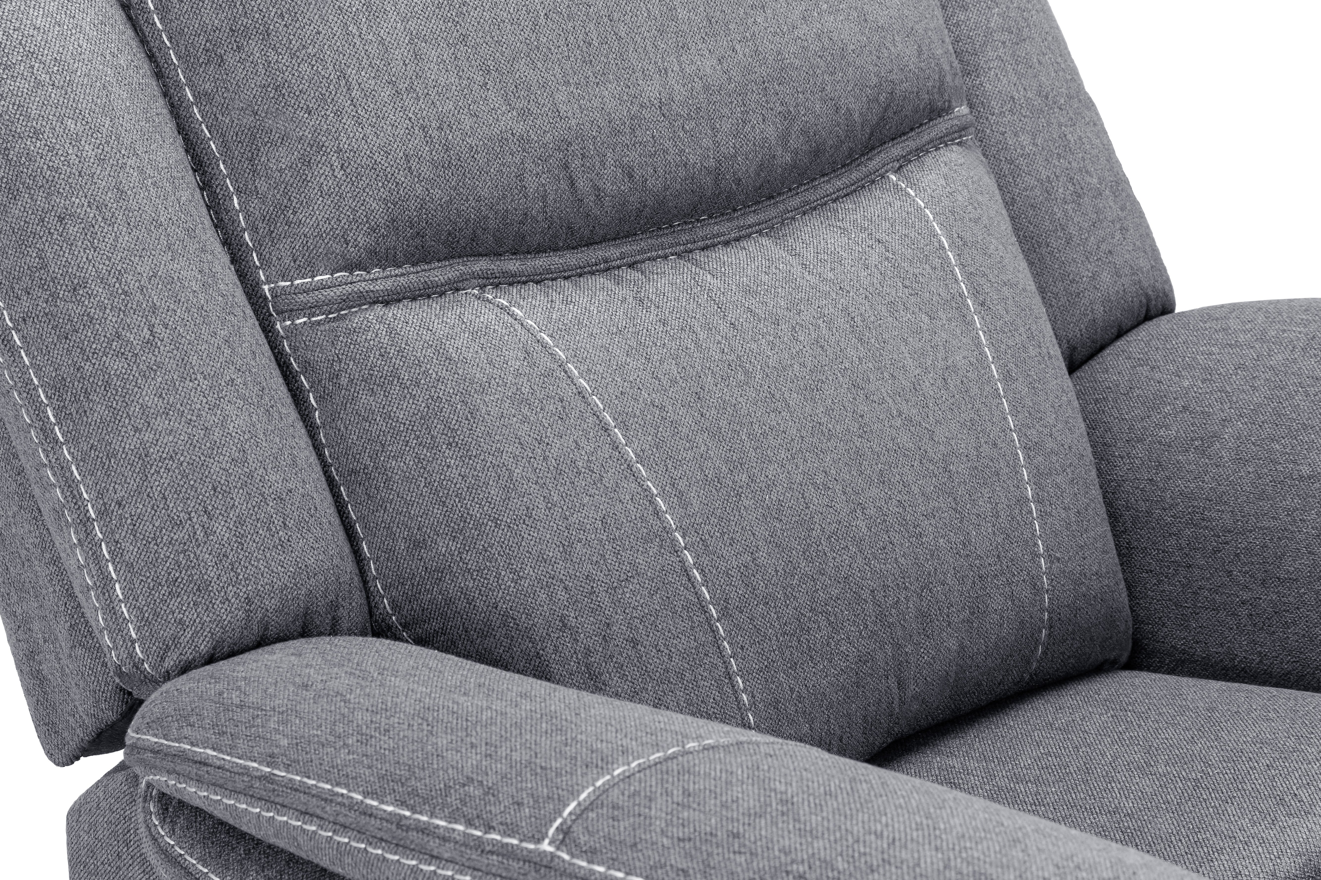 Cosmo Electric Recliner Armchair [Leather or Fabric]