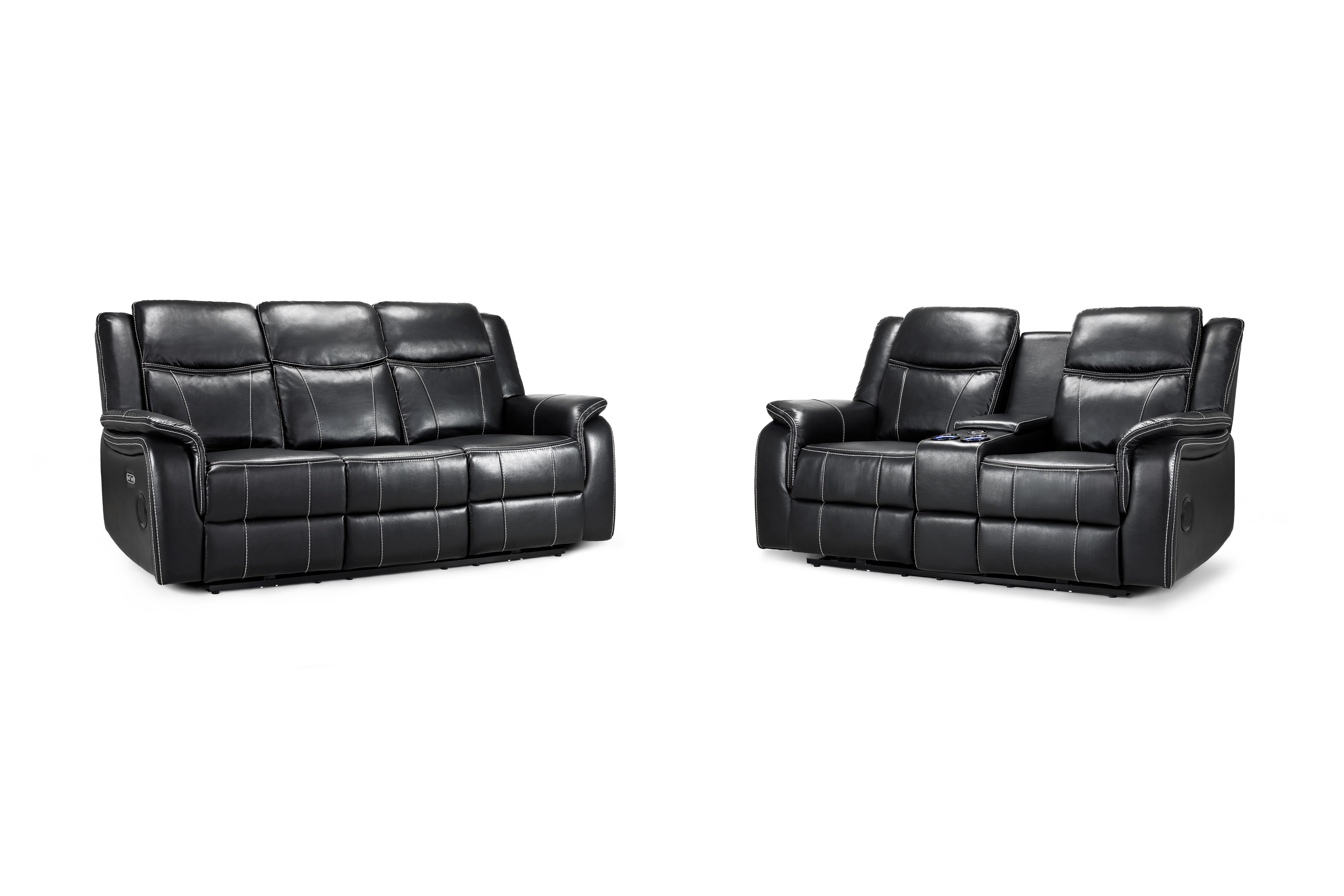 Cosmo Electric Recliner Sofa Set 3+2 [Leather or Fabric]