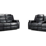 Cosmo Electric Recliner Sofa Set 3+2 [Leather or Fabric]