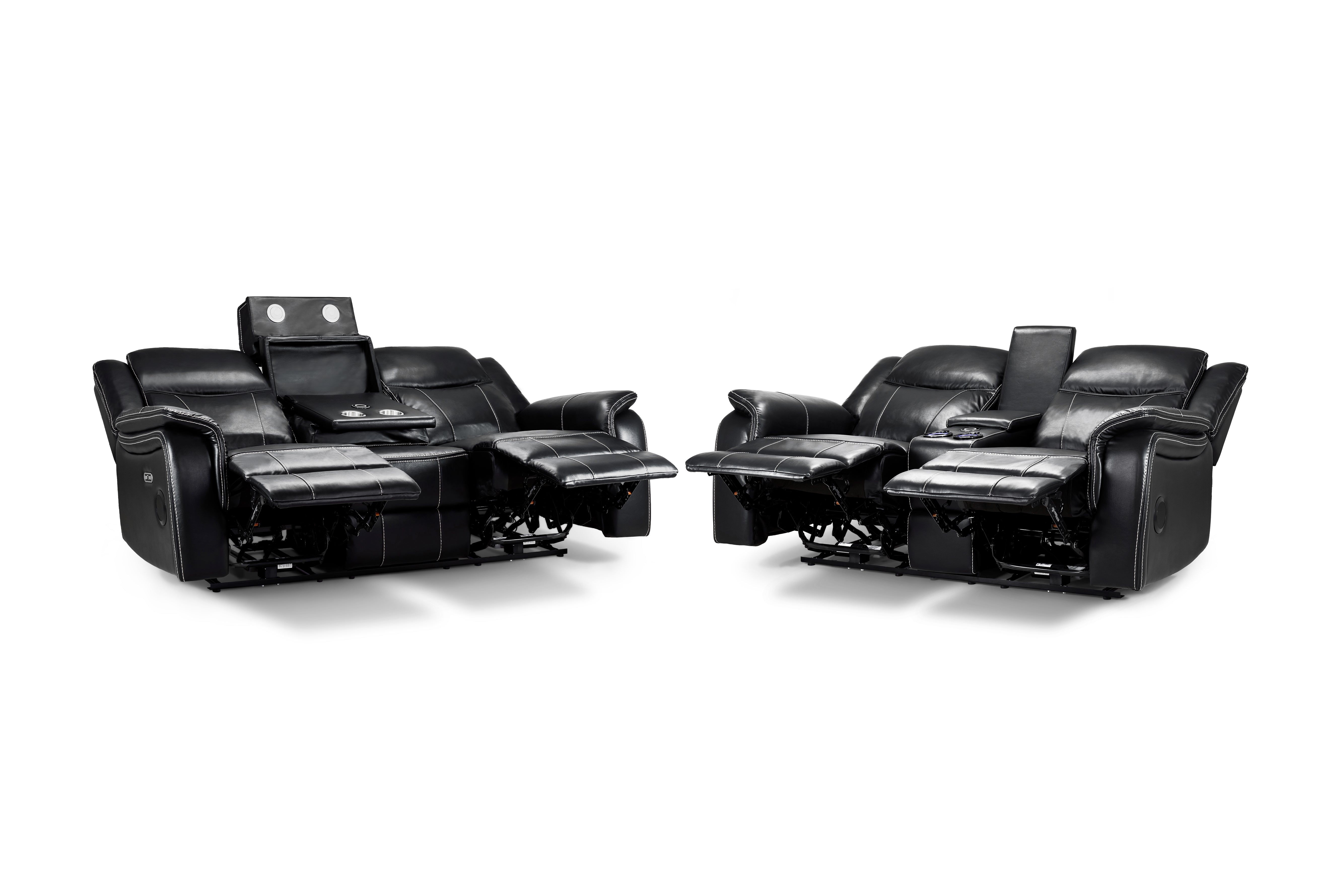 Cosmo Electric Recliner Sofa Set 3+2 [Leather or Fabric]