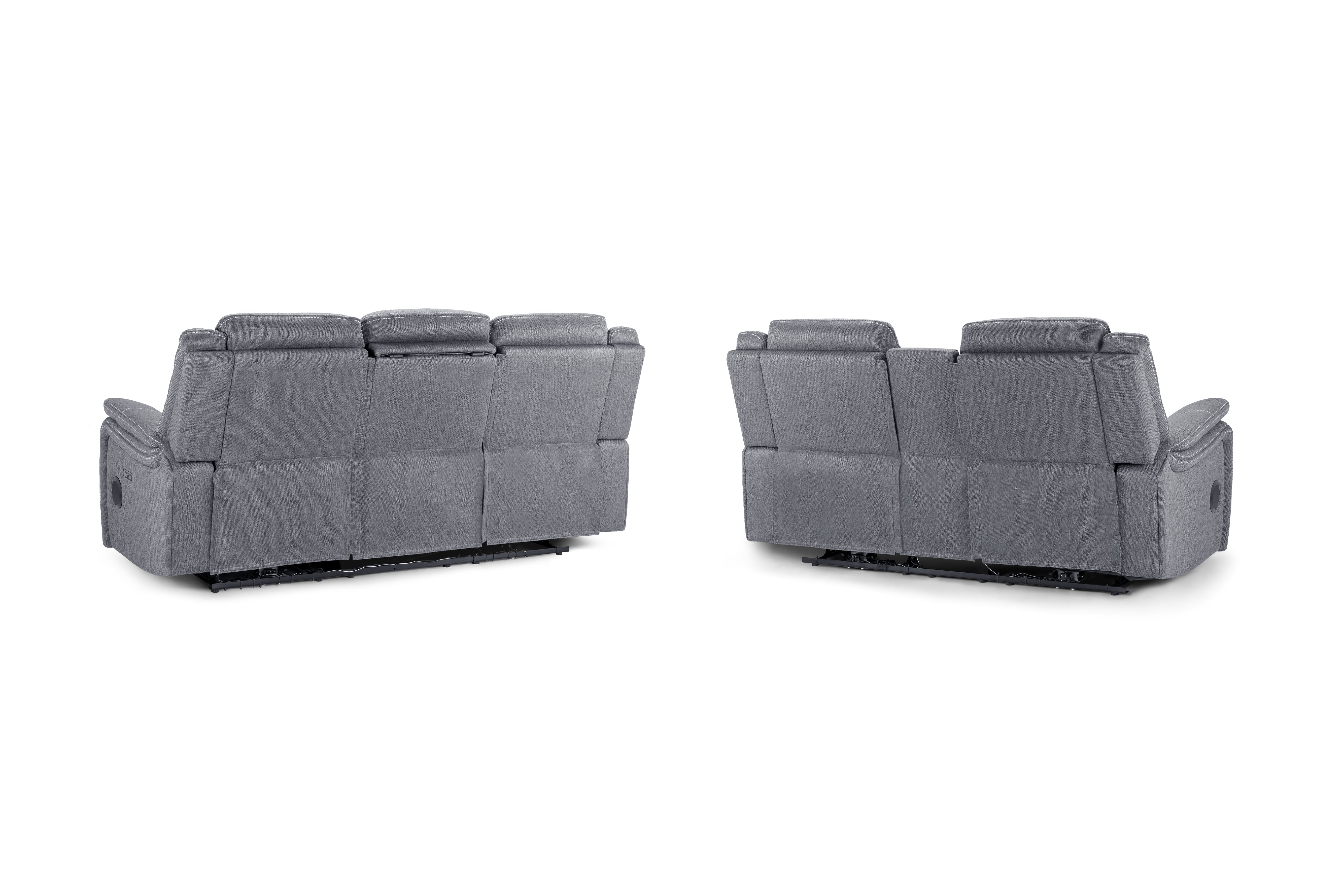 Cosmo Electric Recliner Sofa Set 3+2 [Leather or Fabric]