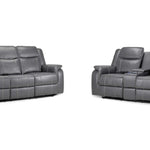Cosmo Electric Recliner Sofa Set 3+2 [Leather or Fabric]