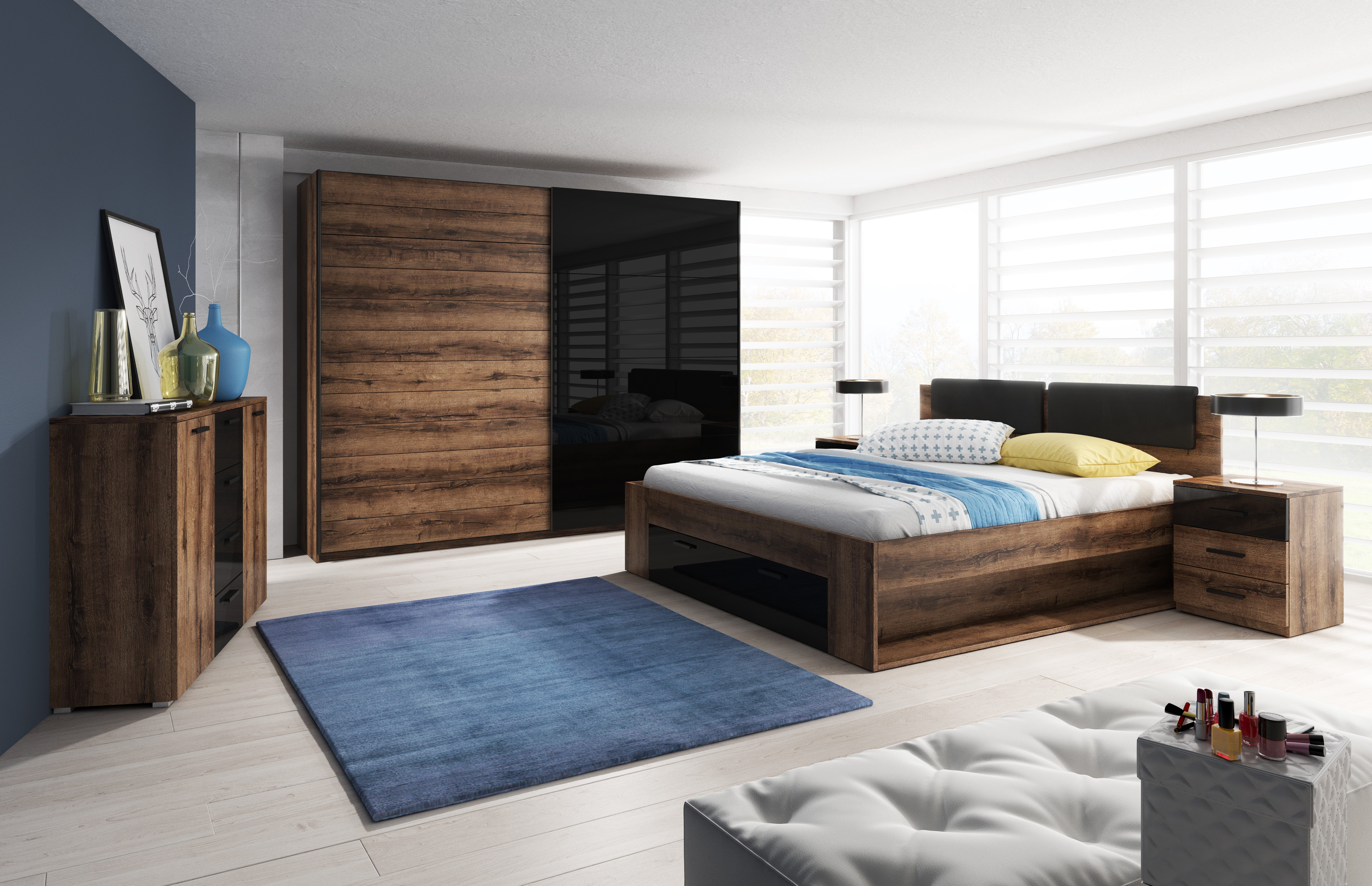 Venus Sliding Door Wardrobe W200-270cm