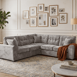 Grayson Large Corner Sofa – Deep Seat & Tufted Design