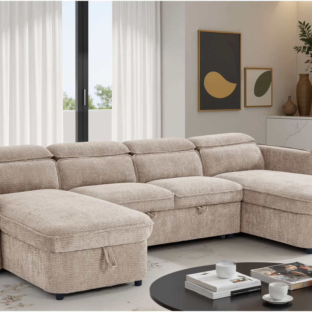 Amalfi U Shape Sofabed