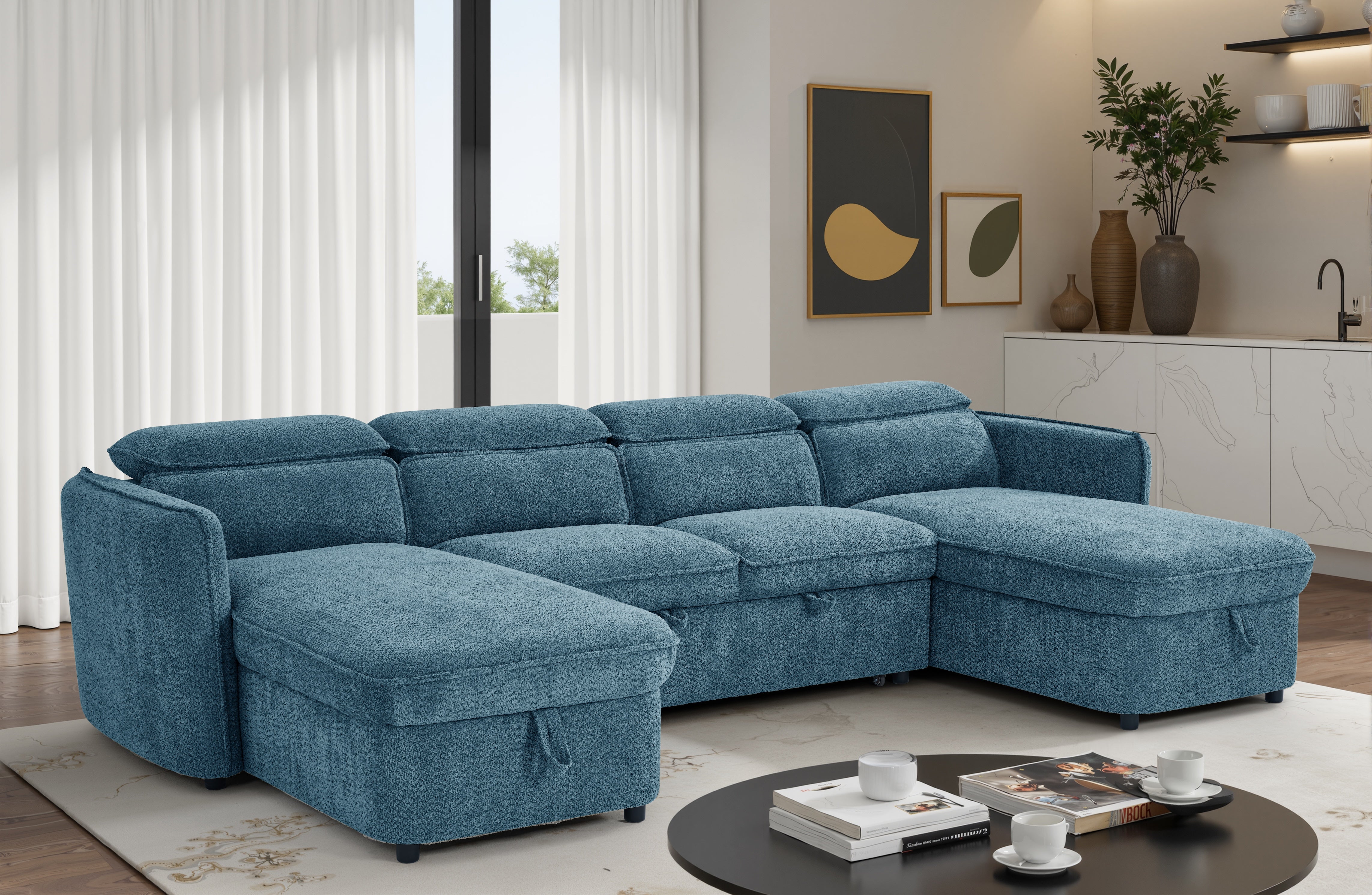 Amalfi U Shape Sofabed