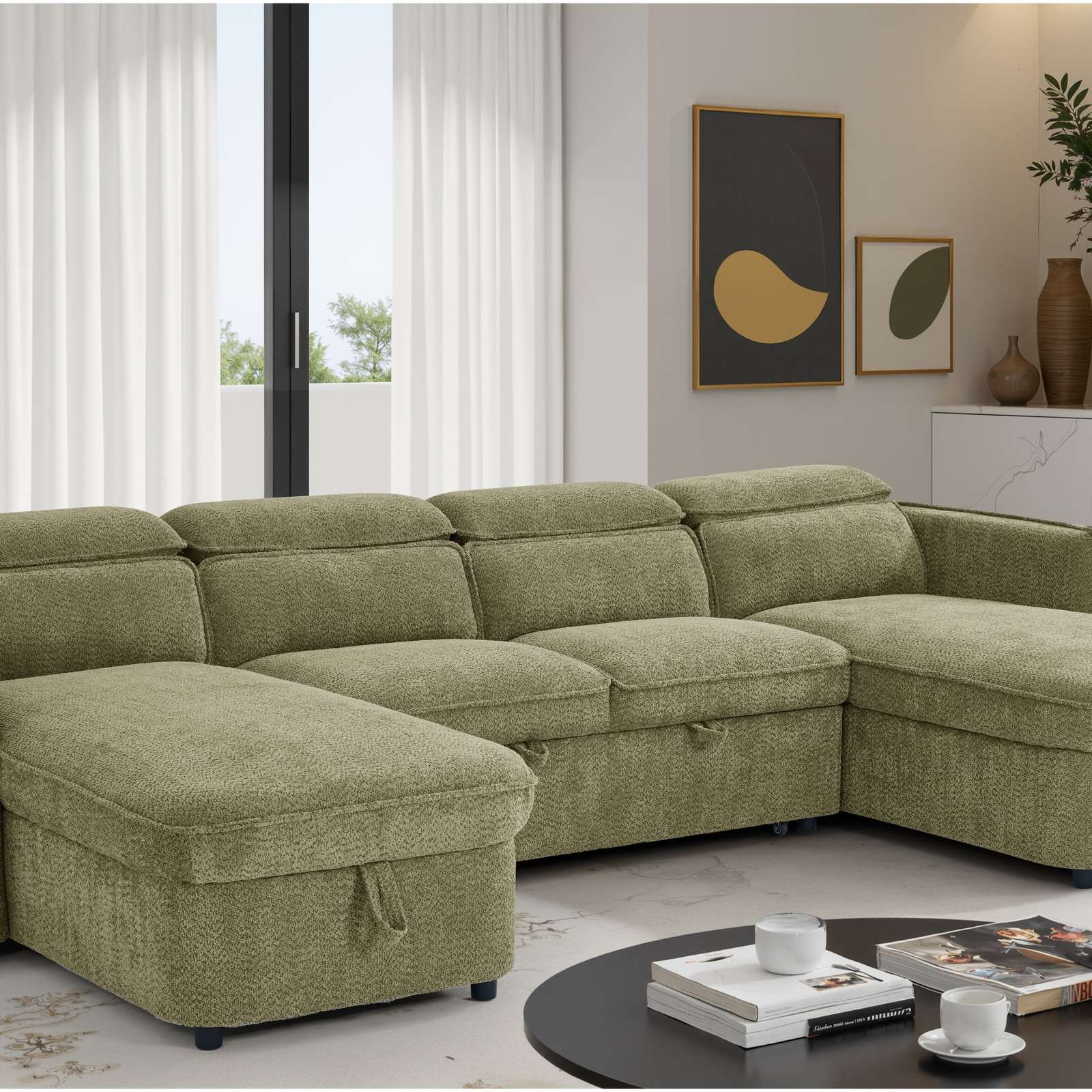 Amalfi U Shape Sofabed
