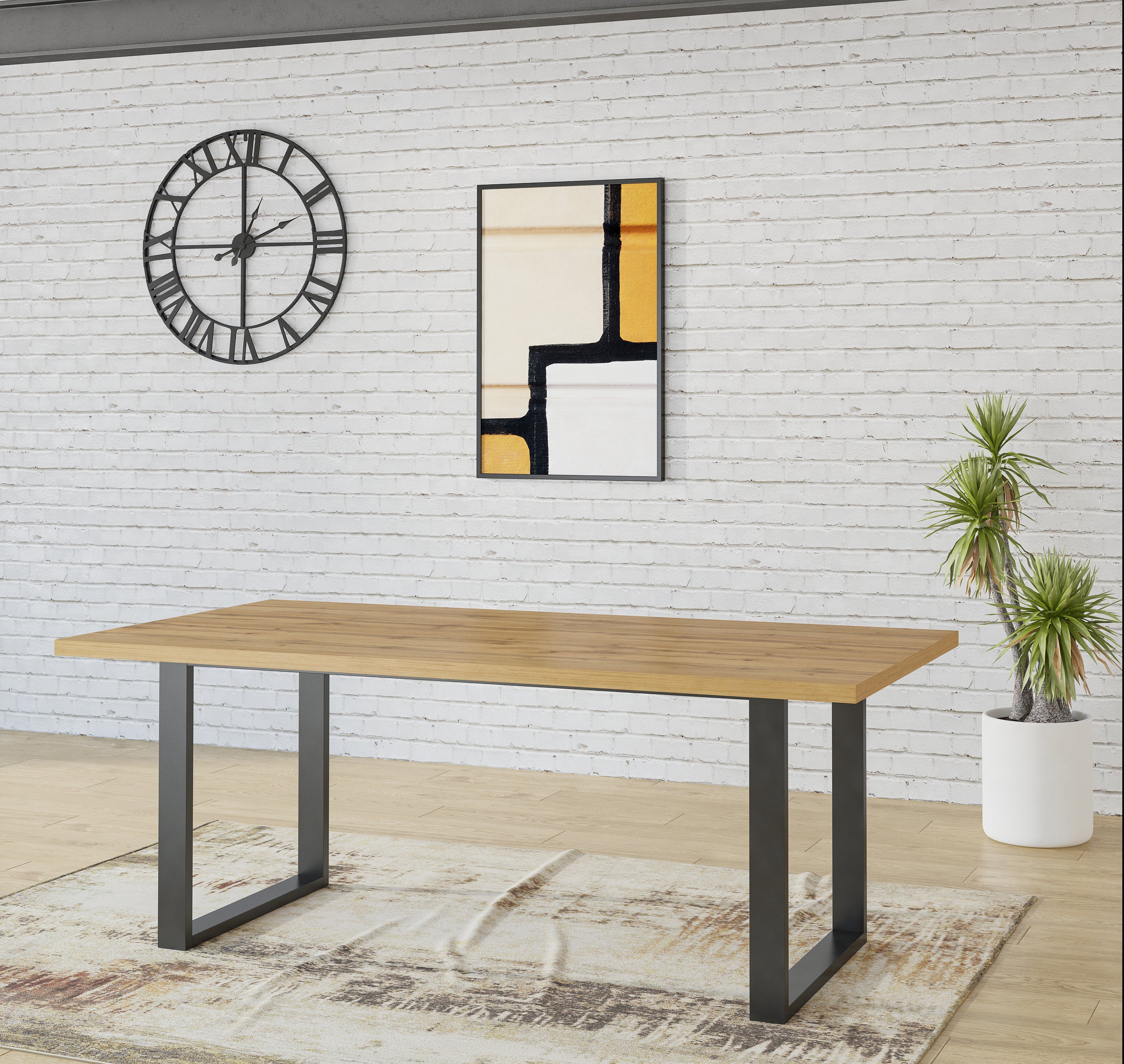 Alin Extendable Table [90 x 170 cm (ext 200)] (10)