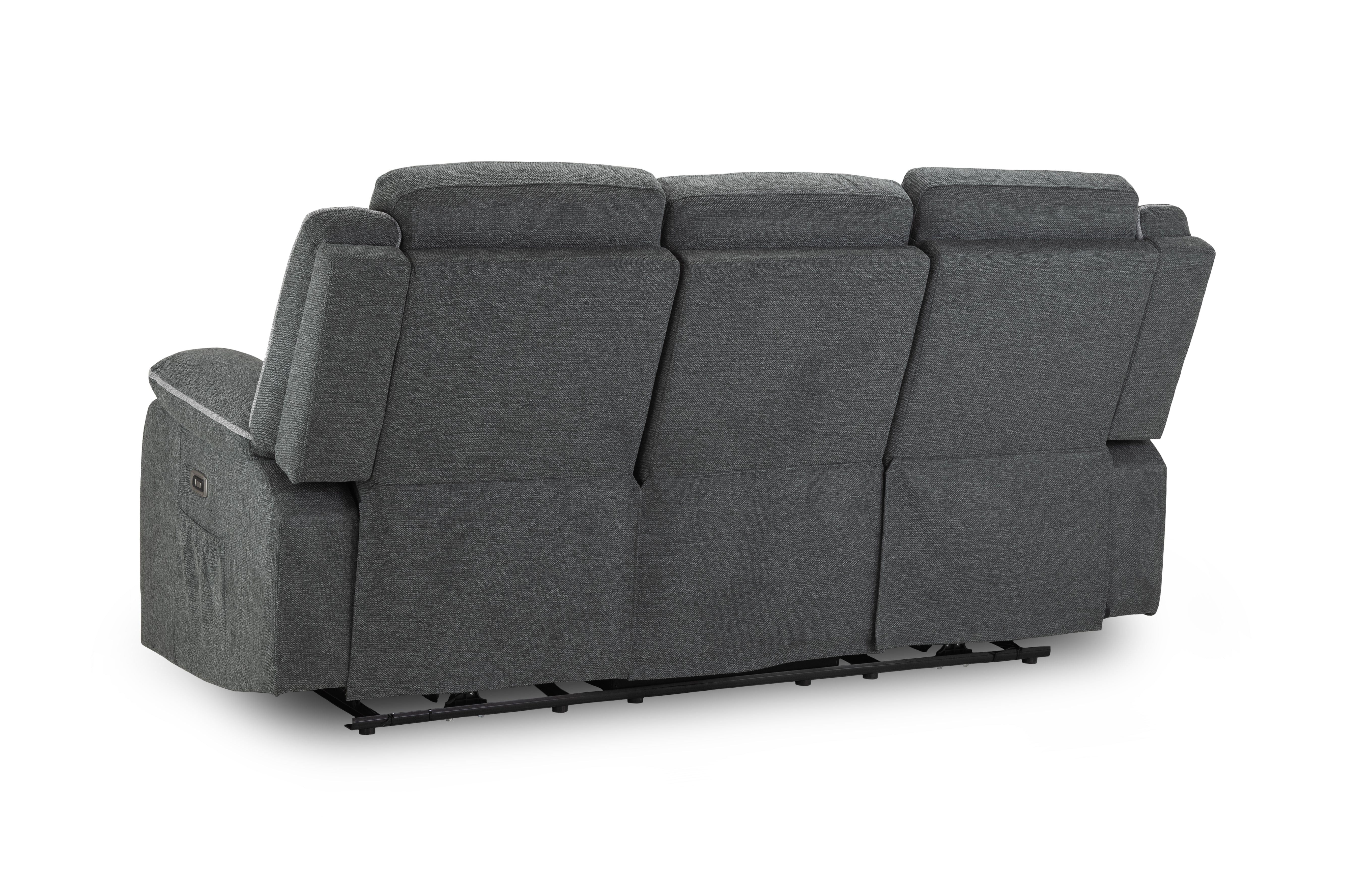 Harald Electric Recliner 3 Seater Sofa