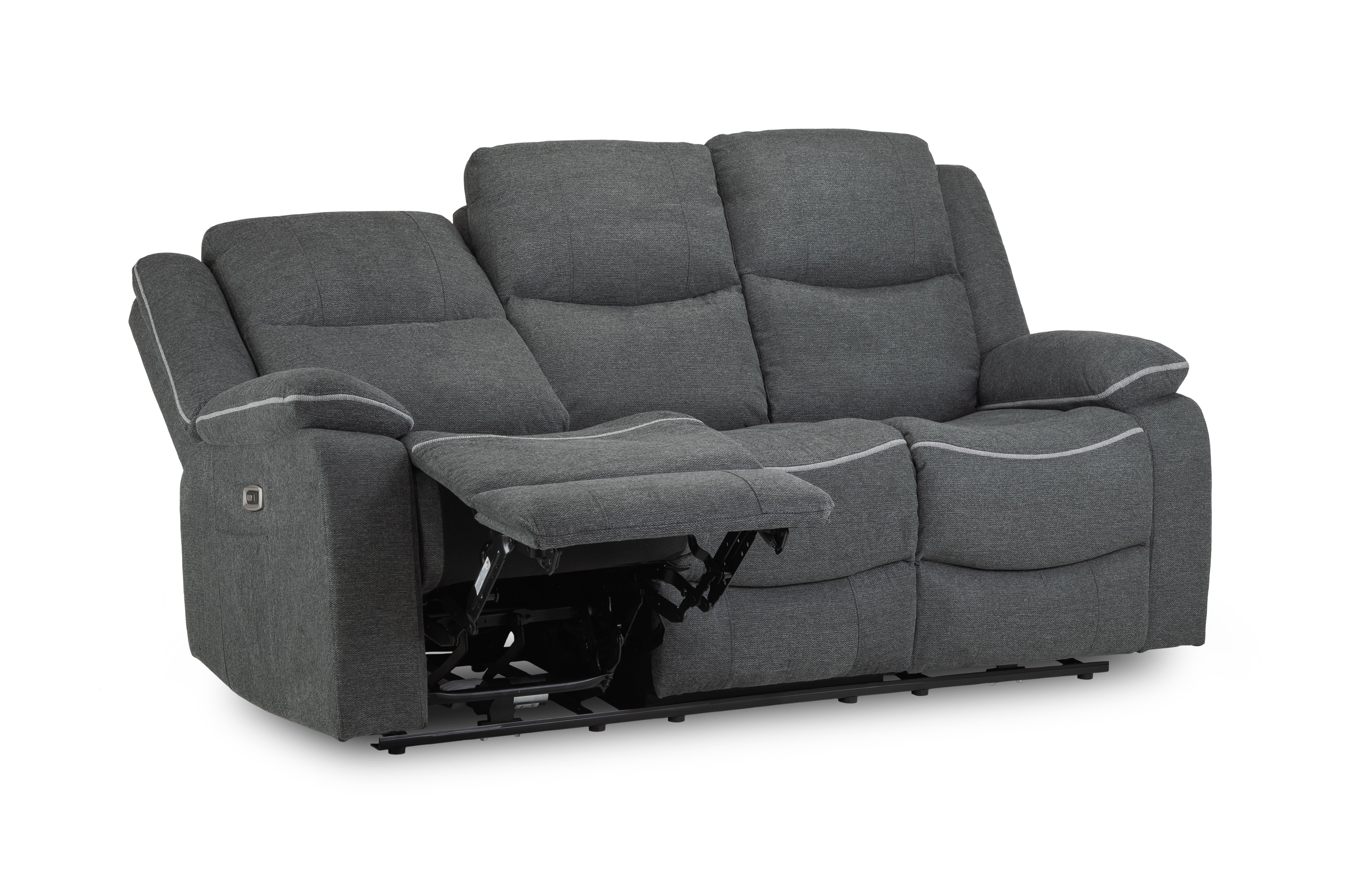 Harald Electric Recliner 3 Seater Sofa