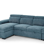 Portofino Corner Sofa Bed | Boucle Fabric