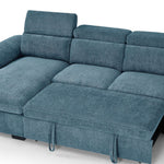 Portofino Corner Sofa Bed | Boucle Fabric