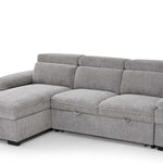 Portofino Corner Sofa Bed | Boucle Fabric
