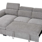 Portofino Corner Sofa Bed | Boucle Fabric