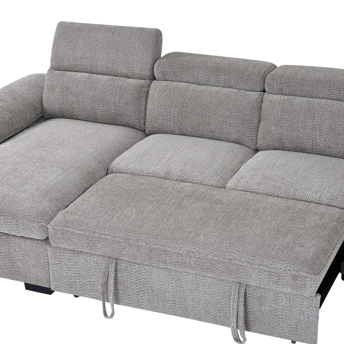 Portofino Corner Sofa Bed | Boucle Fabric