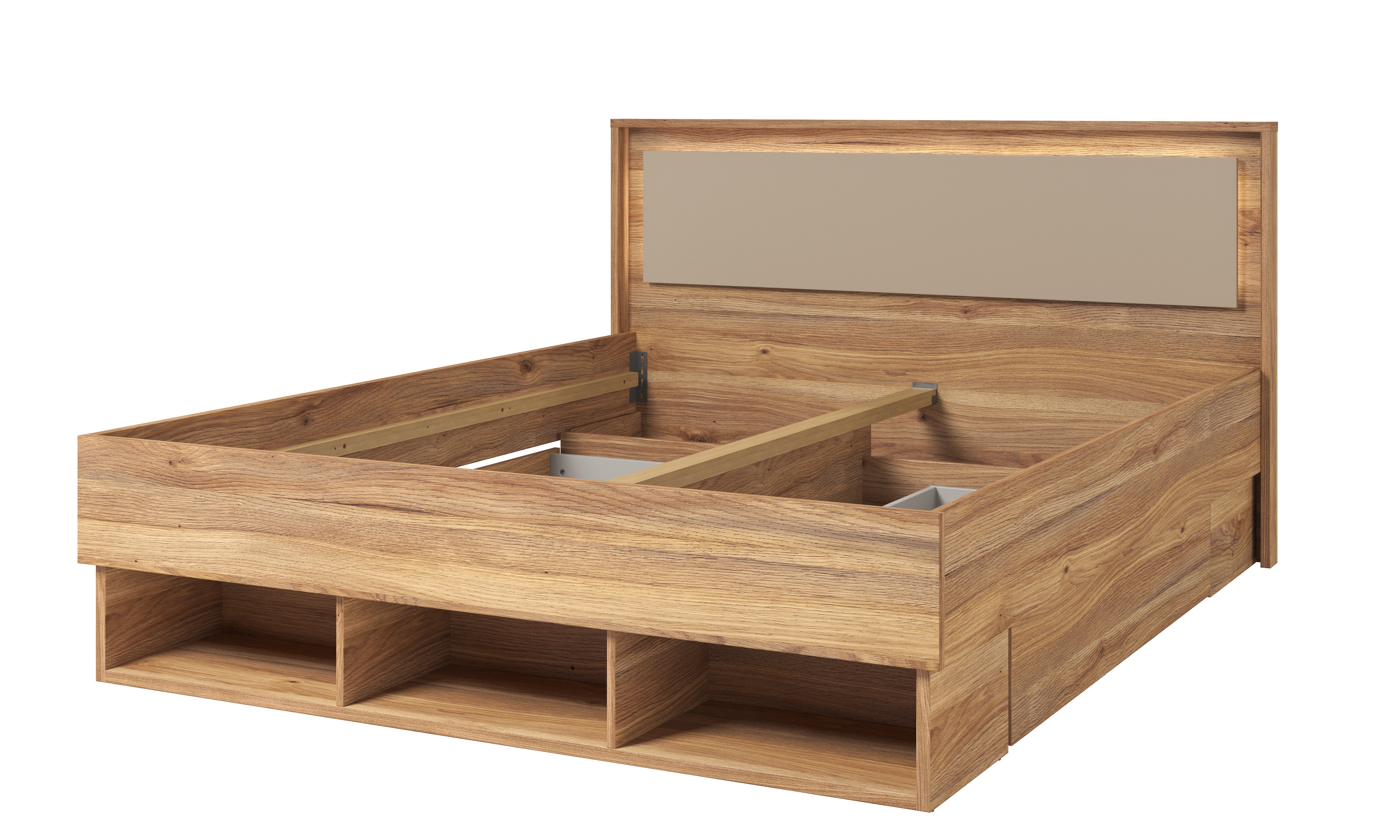 Sima Bed with Drawers as an option [EU Double or EU King]